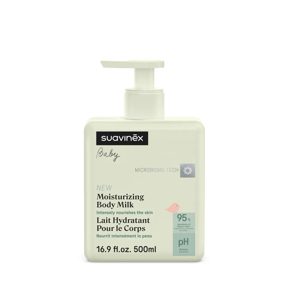 suavinex-lait-corps-b-b-500-ml-hydratant-peaux-sensibles-95-origine-naturelle-pr image 1