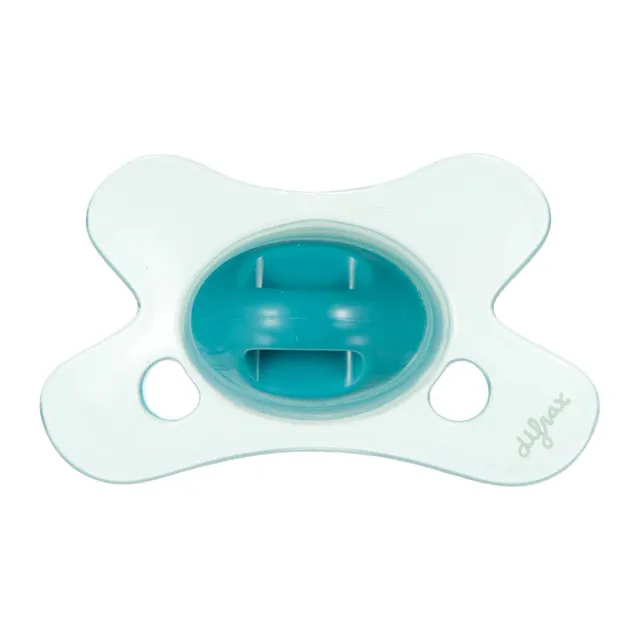 difrax-fopspeen-natural-0-6-mois-cotton-candy-sucette-silicone-sym-trique-nouvea image 1