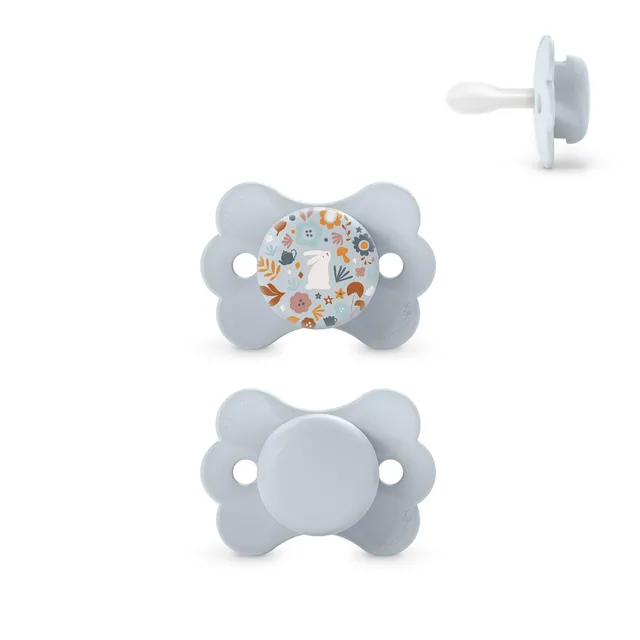 suavinex-wonderland-lot-de-2-sucettes-b-b-0-6-mois-t-tine-sym-trique-sx-pro-sili image 1