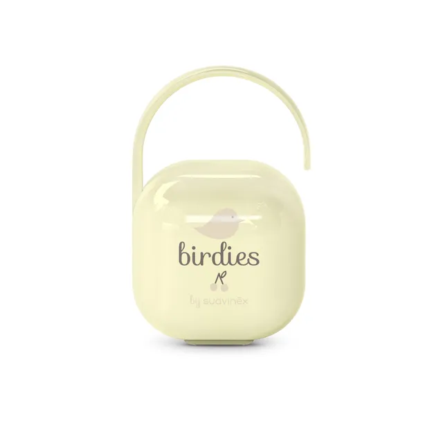 suavinex-bo-te-t-tine-birdies-tui-rigide-pour-2-sucettes-anse-flexible-facile-ne image 1