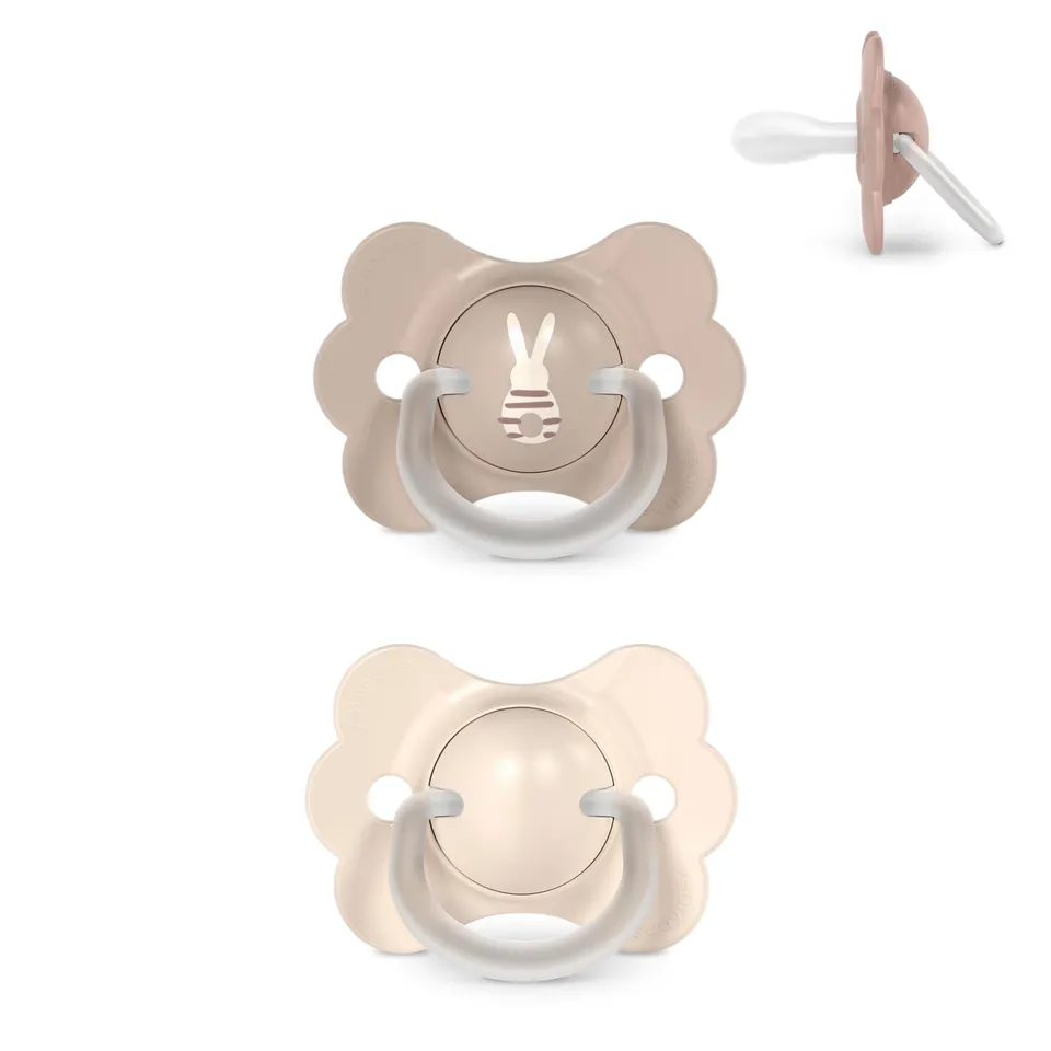 suavinex-lot-2-sucettes-wonderland-butterfly-0-6-mois-t-tine-sx-pro-silicone-r-v image 1