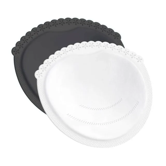 difrax-compresses-d-allaitement-jetables-40-pi-ces-blanc-noir-ultra-absorbantes- image 1