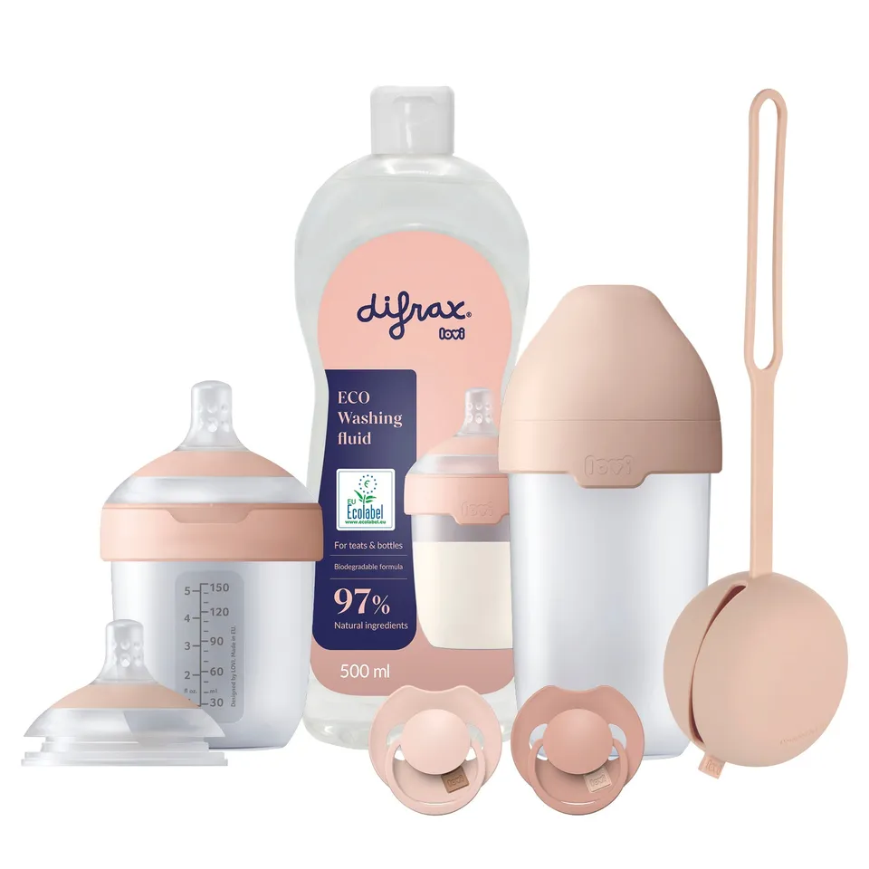 difrax-deluxe-babyset-nude-coffret-biberons-t-tines-et-sucette-d-s-la-naissance image 1