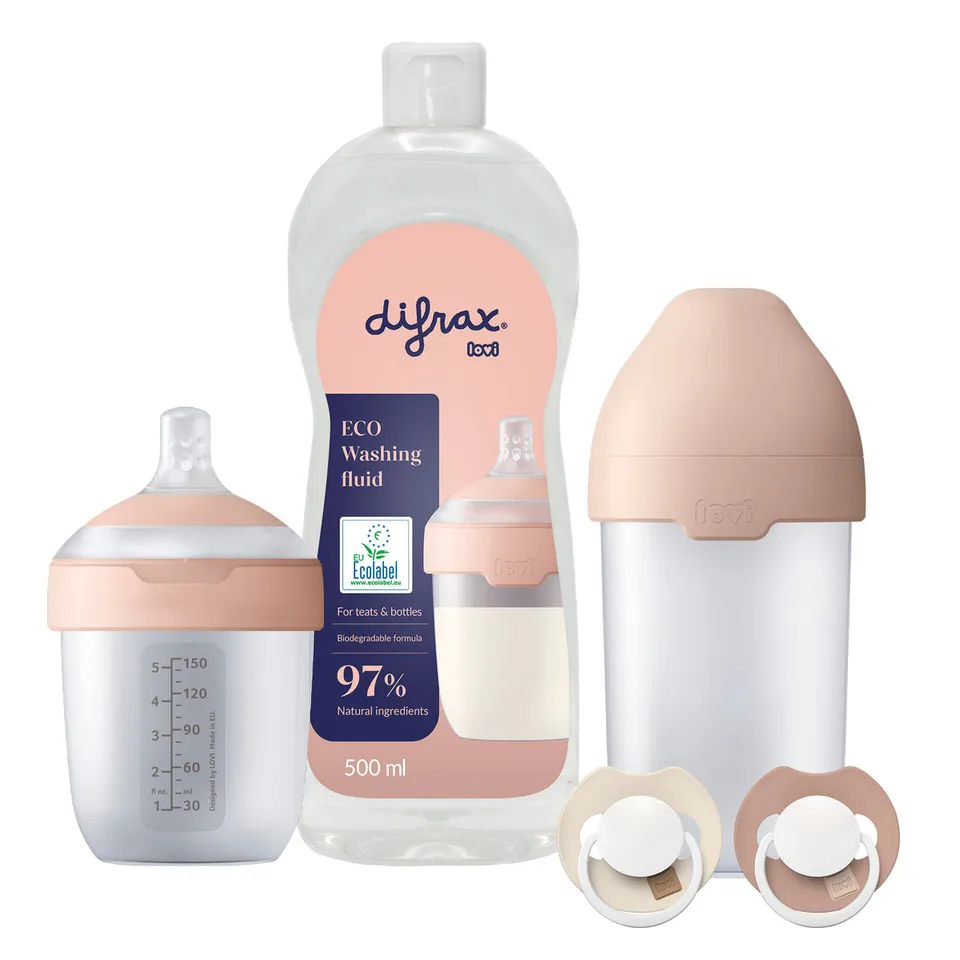 difrax-lovi-born-coffret-de-naissance-nouveau-n-2-biberons-mammafeel-150-ml-250- image 1