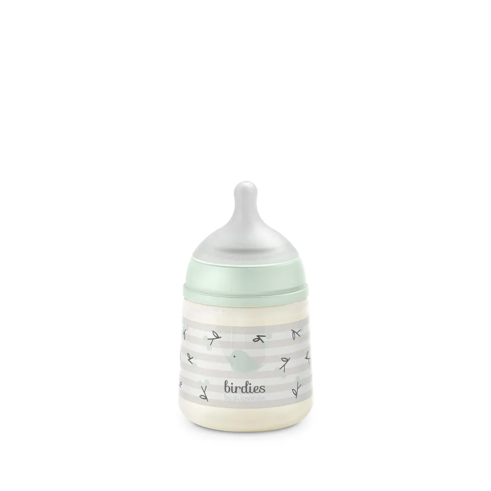 suavinex-biberon-anti-colique-150-ml-t-tine-sym-trique-sx-pro-silicone-d-bit-len image 1