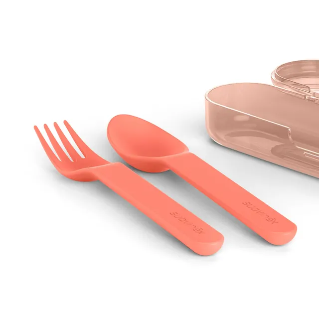 suavinex-couverts-b-b-apprentissage-avec-tui-cuill-re-fourchette-12-mois-poign-e image 1