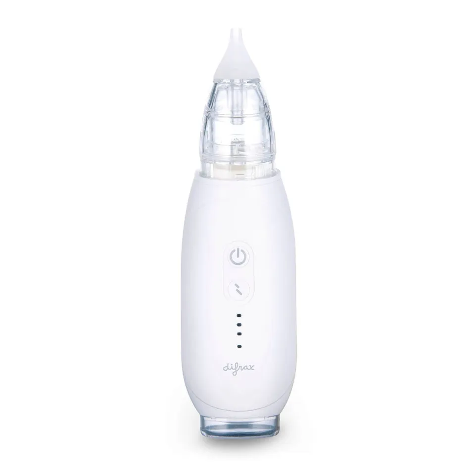 difrax-aspirateur-nasal-lectrique-nettoyeur-de-nez-b-b-avec-2-embouts-silicone-d image 1