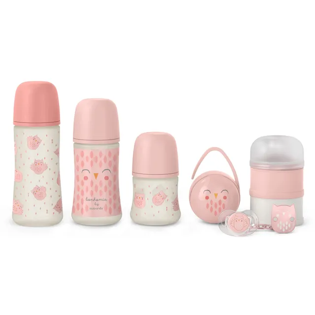 suavinex-cadeau-naissance-welcome-baby-coffret-nouveau-n-biberons-150-ml-270-ml- image 1