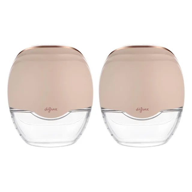difrax-tire-lait-mains-libres-duo-pack-double-portable-sans-fil-mode-stimulation image 1