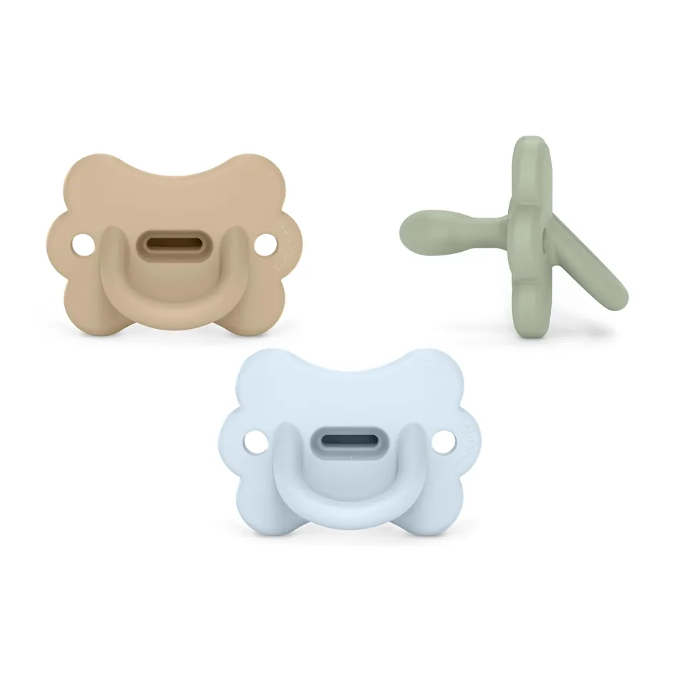 suavinex-butterfly-lot-de-3-sucettes-tout-silicone-0-6-mois-nouveau-n-s-t-tine-p image 1