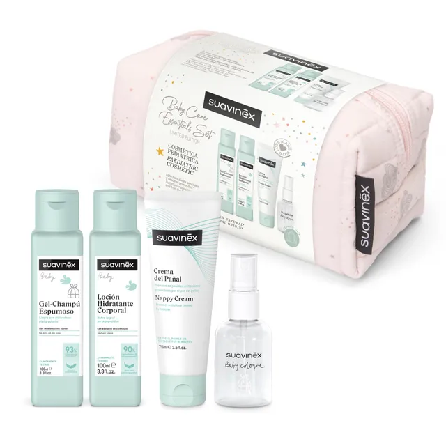 suavinex-trousse-de-toilette-b-b-rose-dreams-coffret-soin-nouveau-n-gel-shampoin image 1