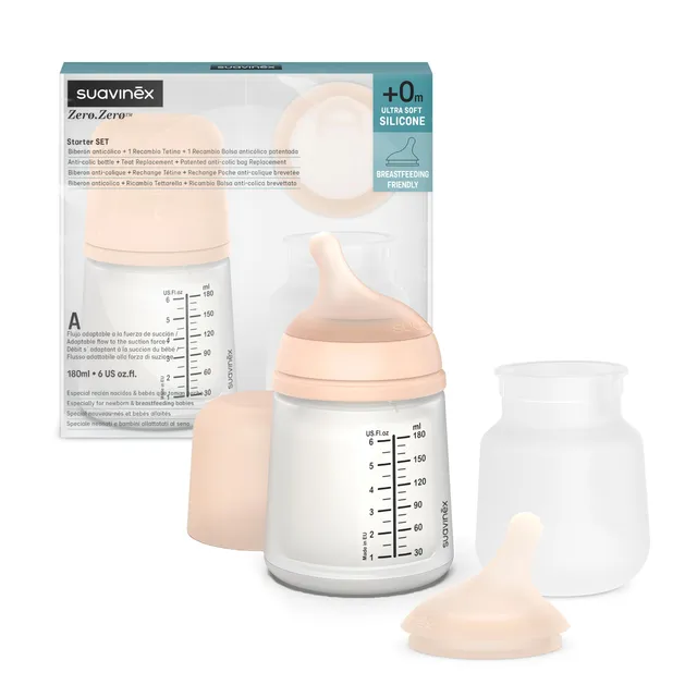 suavinex-zero-zero-pack-biberon-anticolique-180-ml-sp-cial-allaitement-t-tine-d- image 1