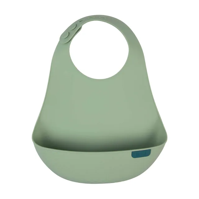 difrax-lovi-bavoir-en-silicone-avec-ramasse-miettes-profond-r-glable-b-b-et-todd image 1