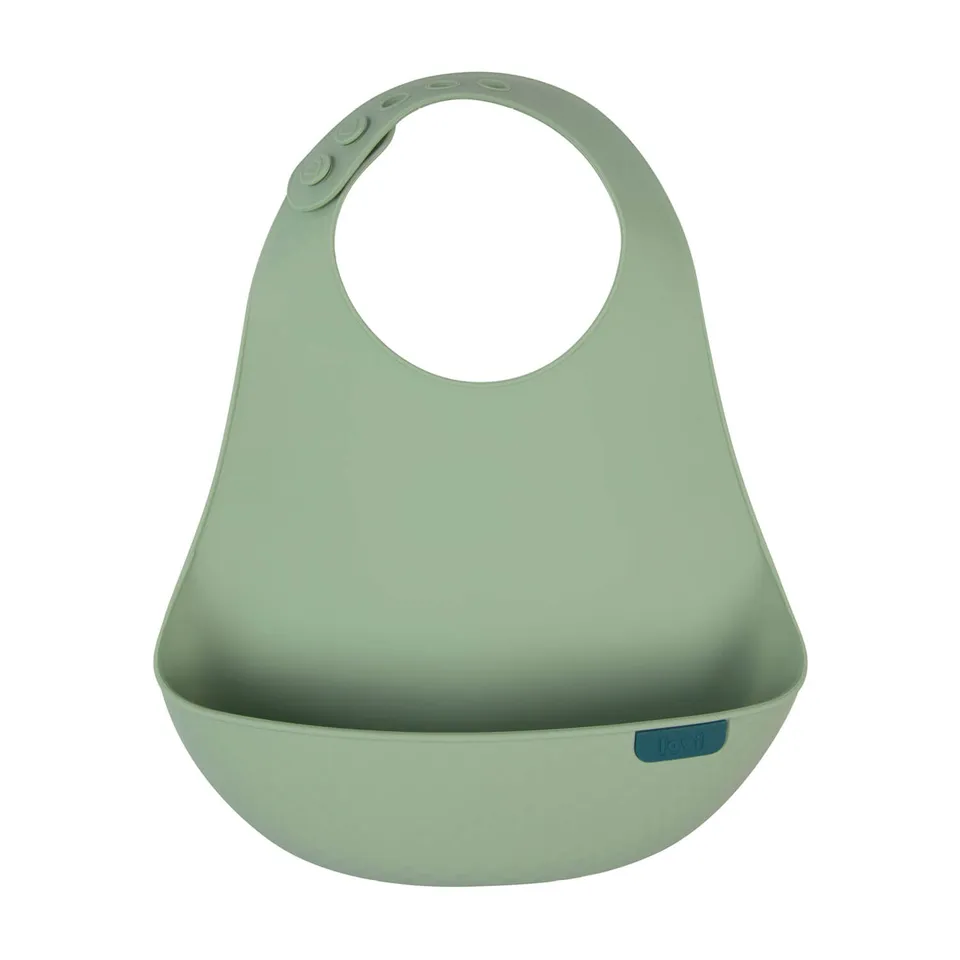 difrax-lovi-bavoir-en-silicone-avec-ramasse-miettes-profond-r-glable-b-b-et-todd image 1