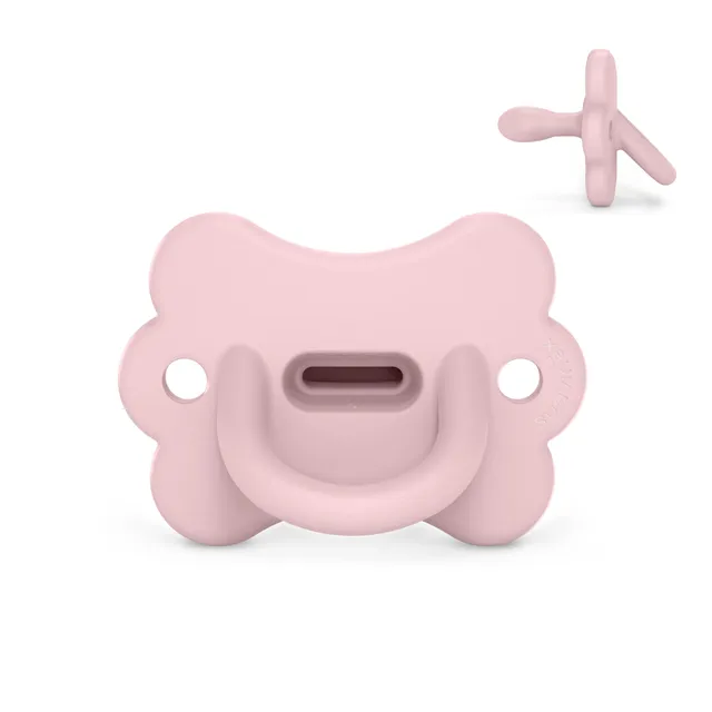 suavinex-sucette-tout-silicone-butterfly-rosewater-t-tine-sym-trique-sx-pro-0-6- image 1