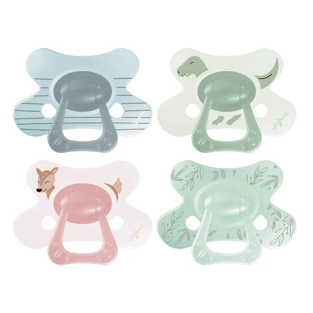 difrax-natural-little-venture-18-mois-lot-de-4-sucettes-toddler-t-terelle-sym-tr image 1