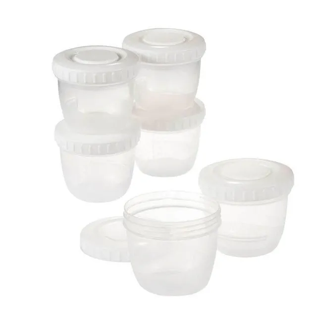 difrax-set-de-6-bo-tes-de-conservation-lait-maternel-et-babyvoeding-couvercles-l image 1