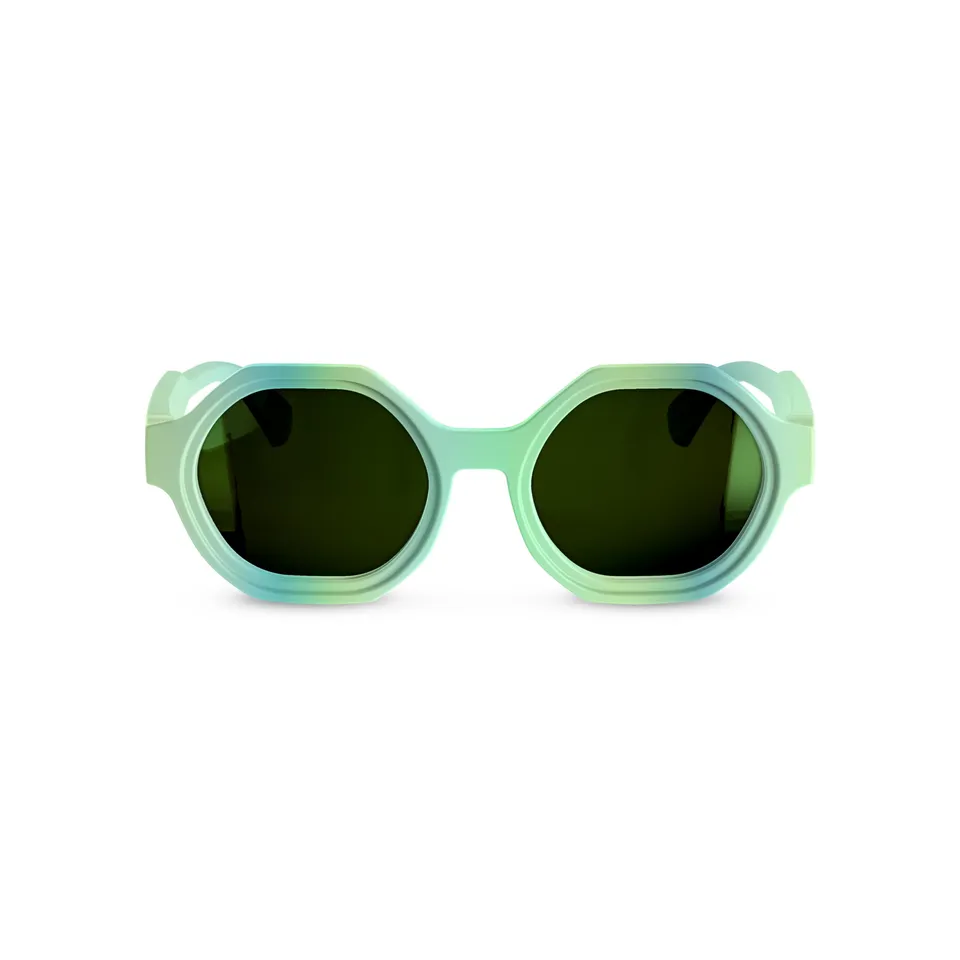 suavinex-studio-2026-lunettes-de-soleil-enfants-hexagonales-vert-3-8-ans-polaris image 1