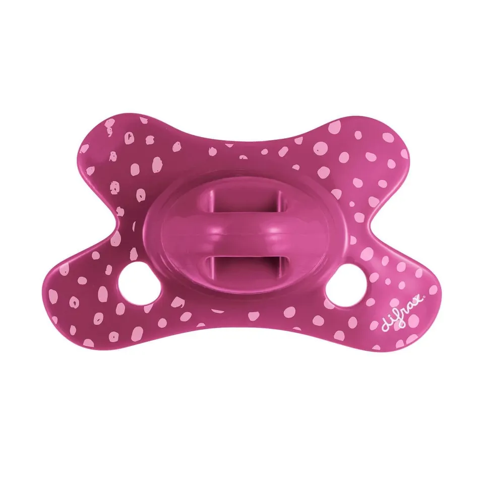 difrax-natural-0-6-mois-sucette-sym-trique-papillon-pour-nouveau-n-s-collection- image 1
