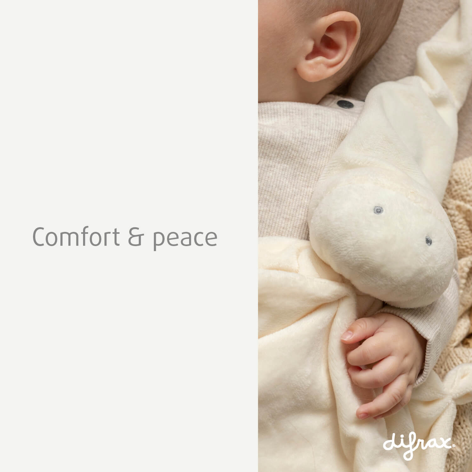 difrax-knuffeldoek-soft-doudou-en-peluche-ultra-douce-avec-bonnet-pointu-d-s-la- image 8