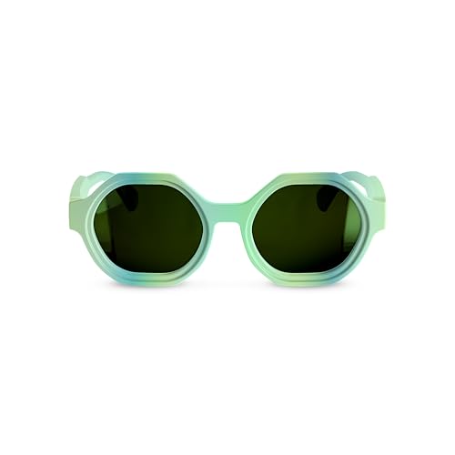 suavinex-studio-2026-lunettes-de-soleil-enfants-hexagonales-vert-3-8-ans-polaris image 4