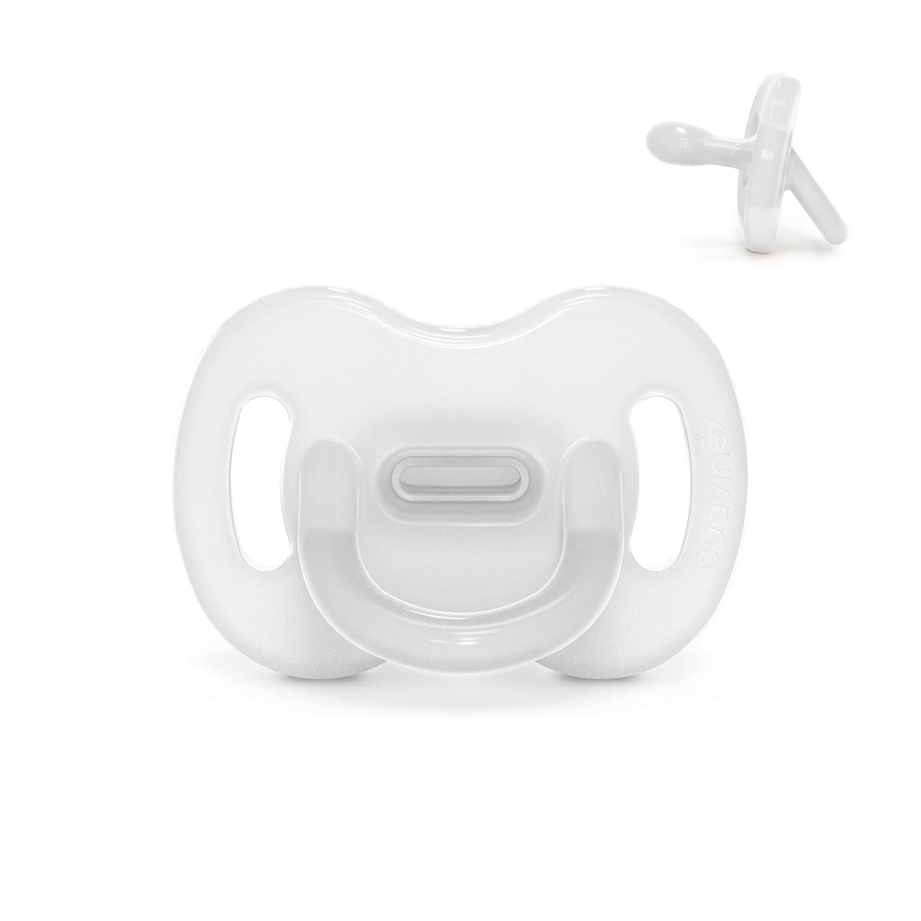 suavinex-sucette-tout-silicone-sx-pro-0-6-mois-r-versible-ultra-douce-id-al-pour image 1