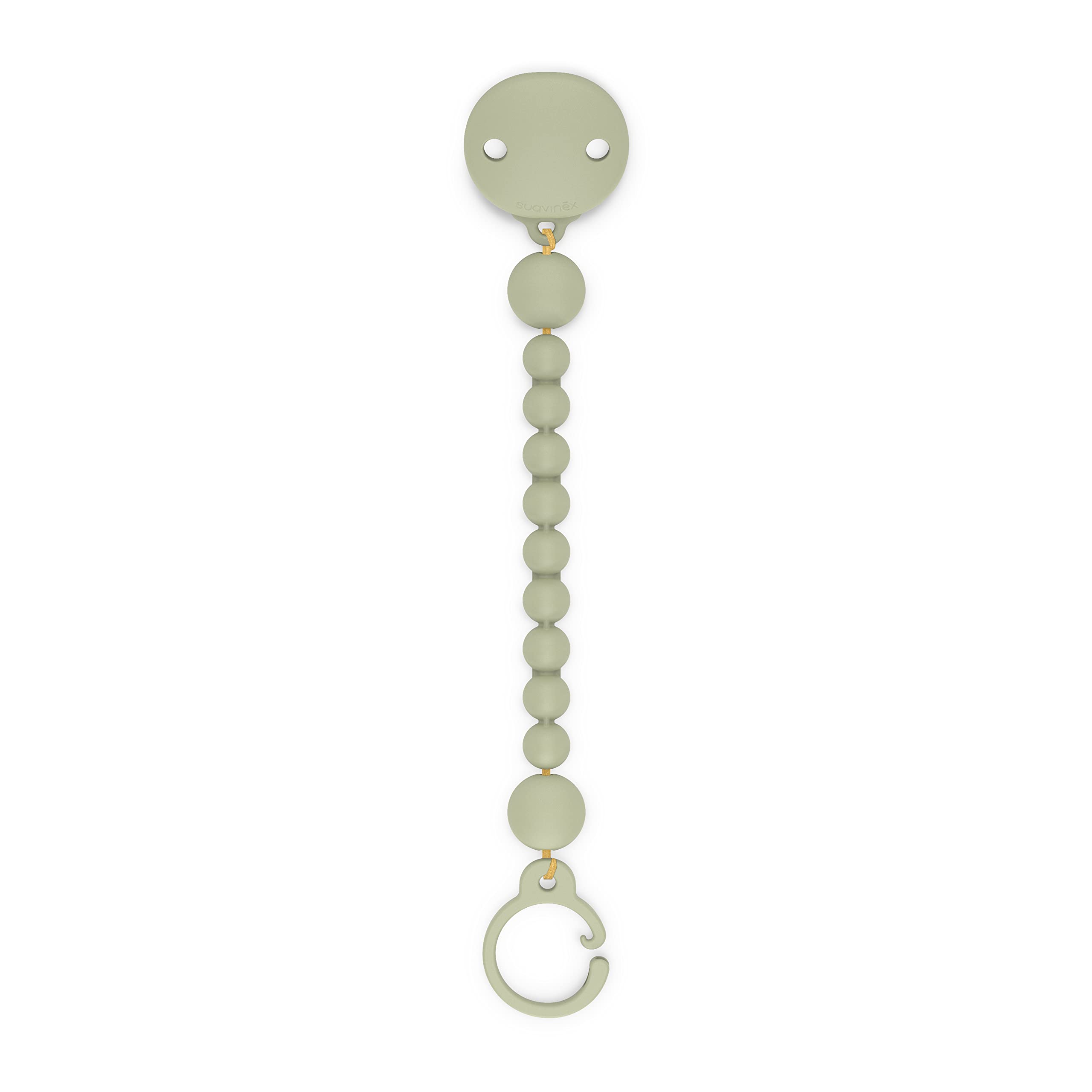 suavinex-colour-essence-attache-sucette-en-silicone-une-pi-ce-vert-b-b-s-0-mois image 1