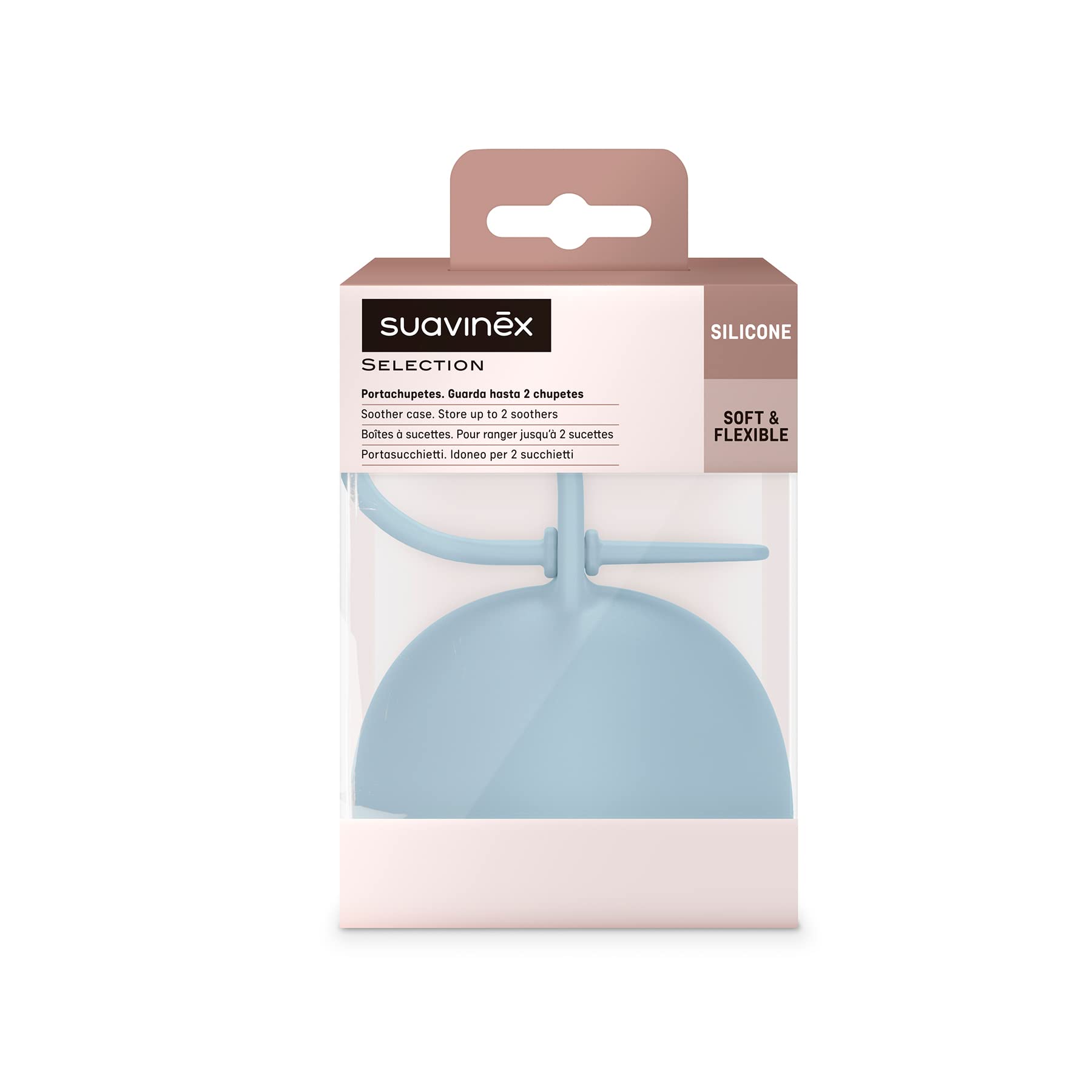 suavinex-colour-essence-bo-te-sucettes-en-silicone-soft-et-flexible-capacit-2-t- image 2