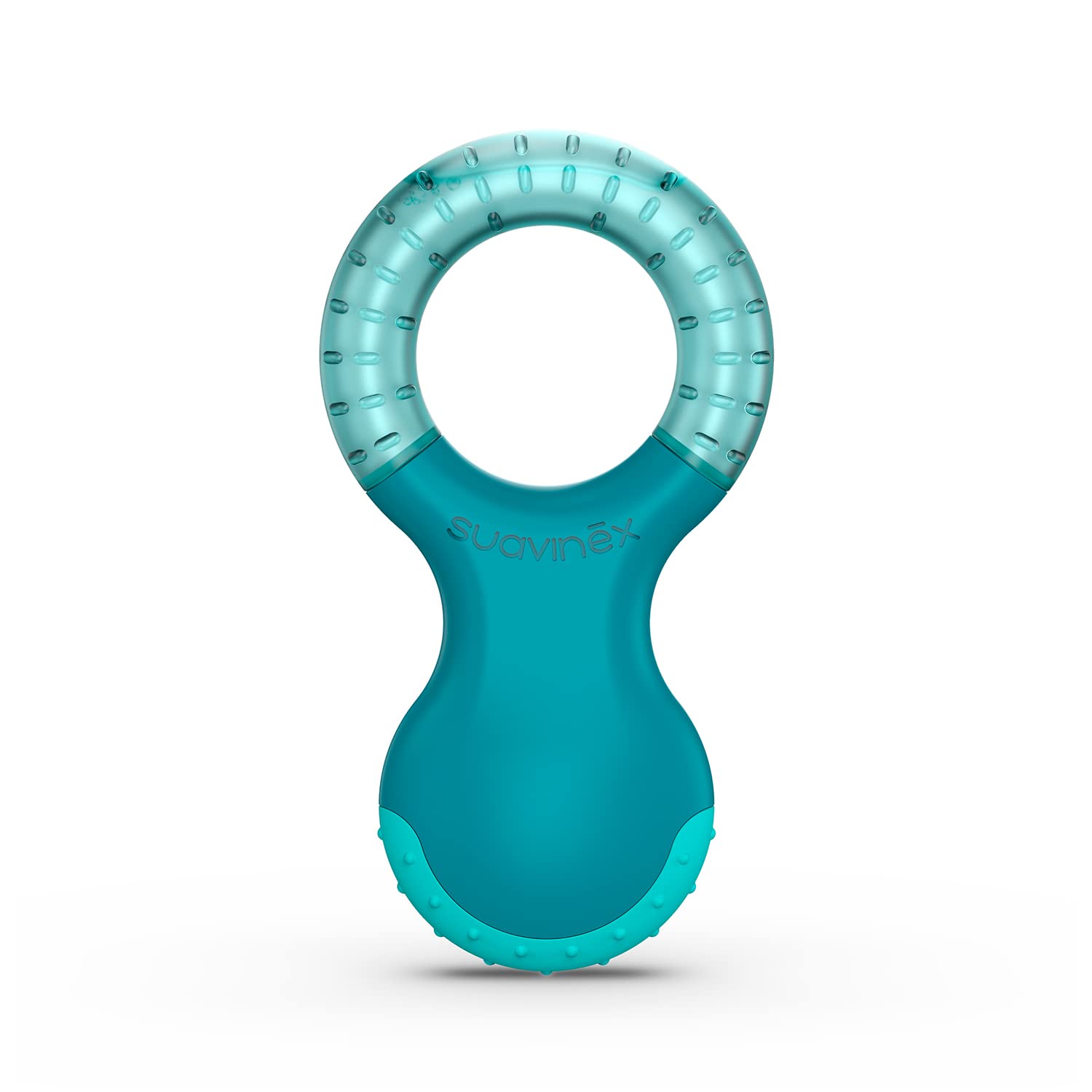 suavinex-anneau-de-dentition-r-frig-rant-tape-2-4-mois-avec-reliefs-zones-dures- image 1