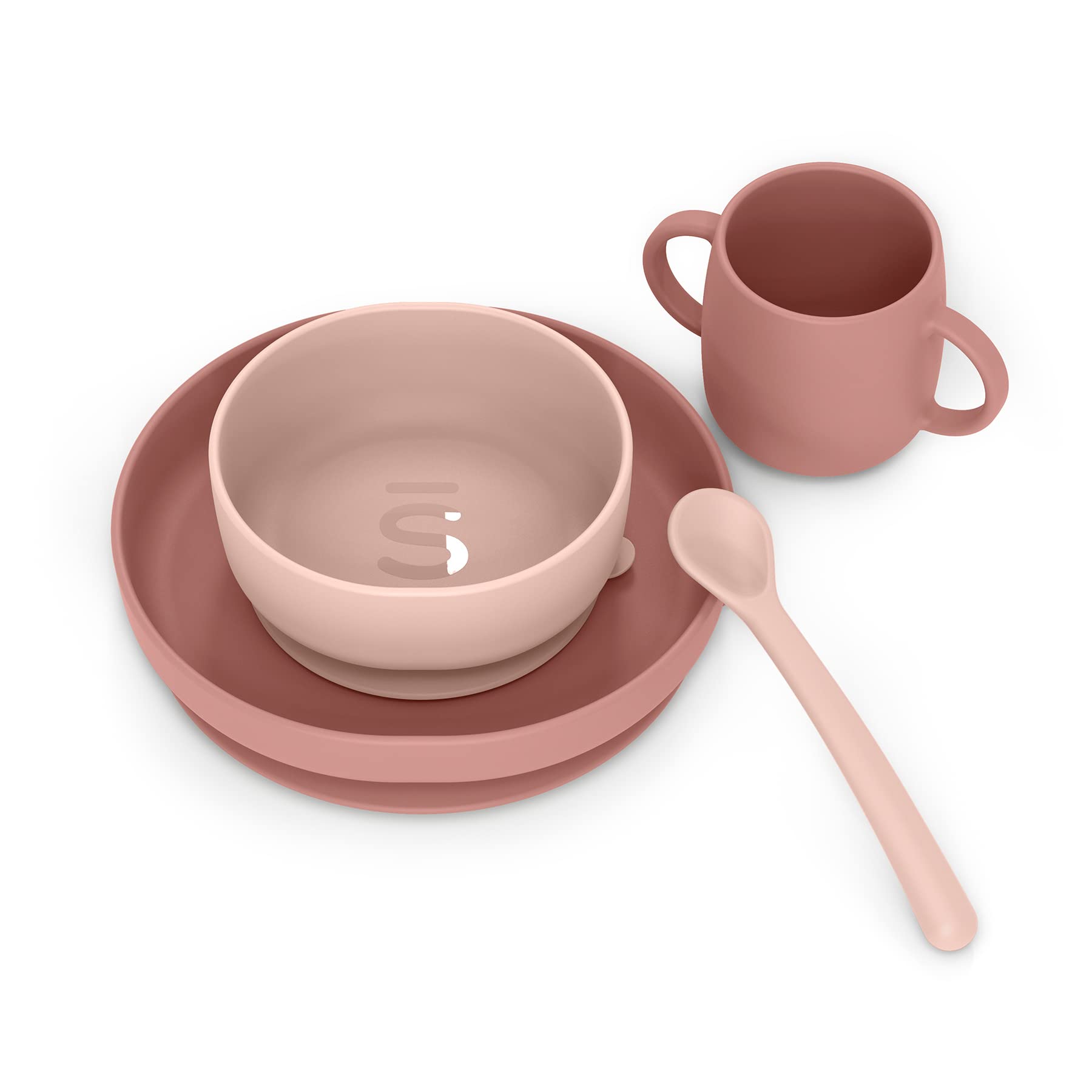 suavinex-colour-essence-set-vaisselle-b-b-en-silicone-avec-ventouse-4-pi-ces-bol image 3