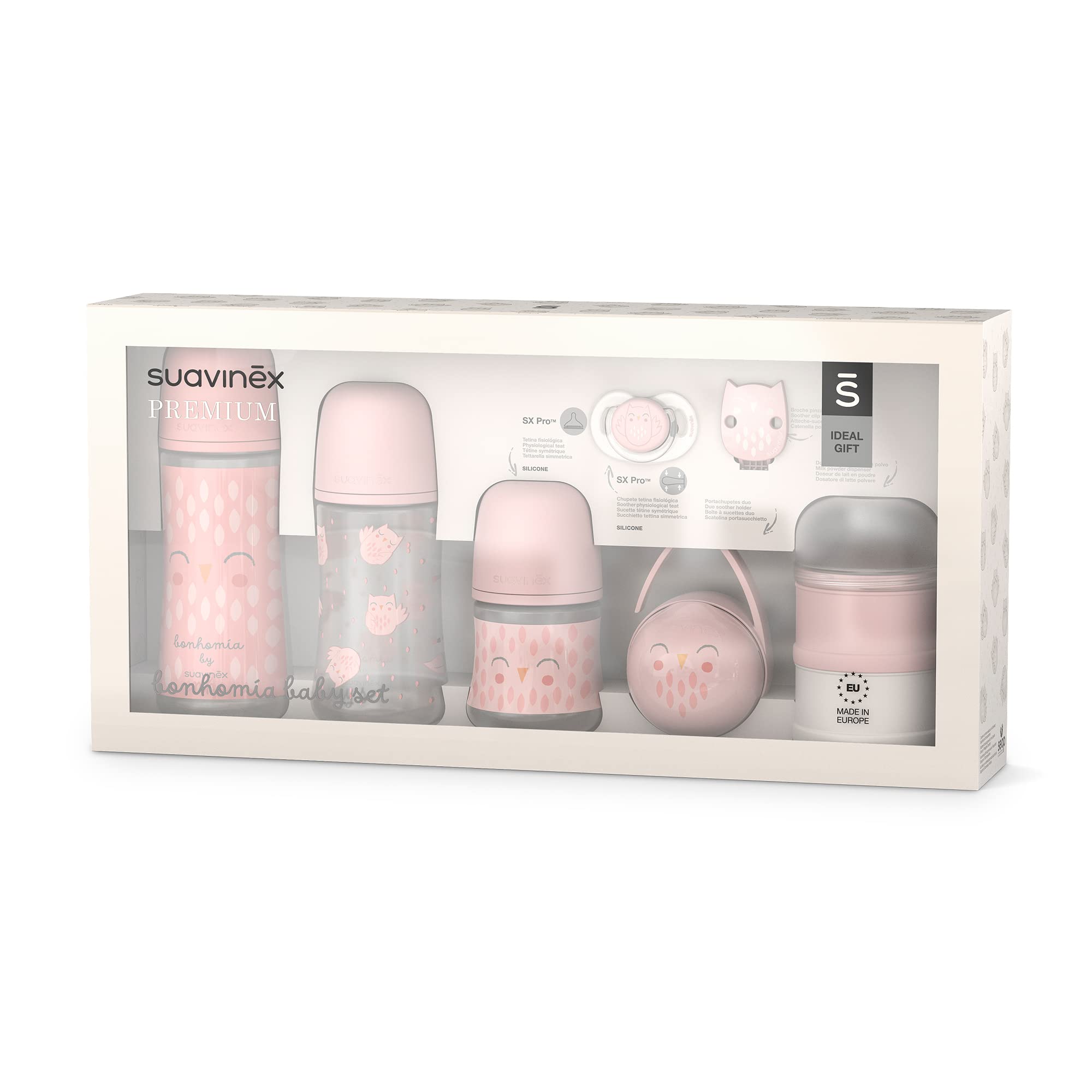 suavinex-cadeau-naissance-welcome-baby-coffret-nouveau-n-biberons-150-ml-270-ml- image 2