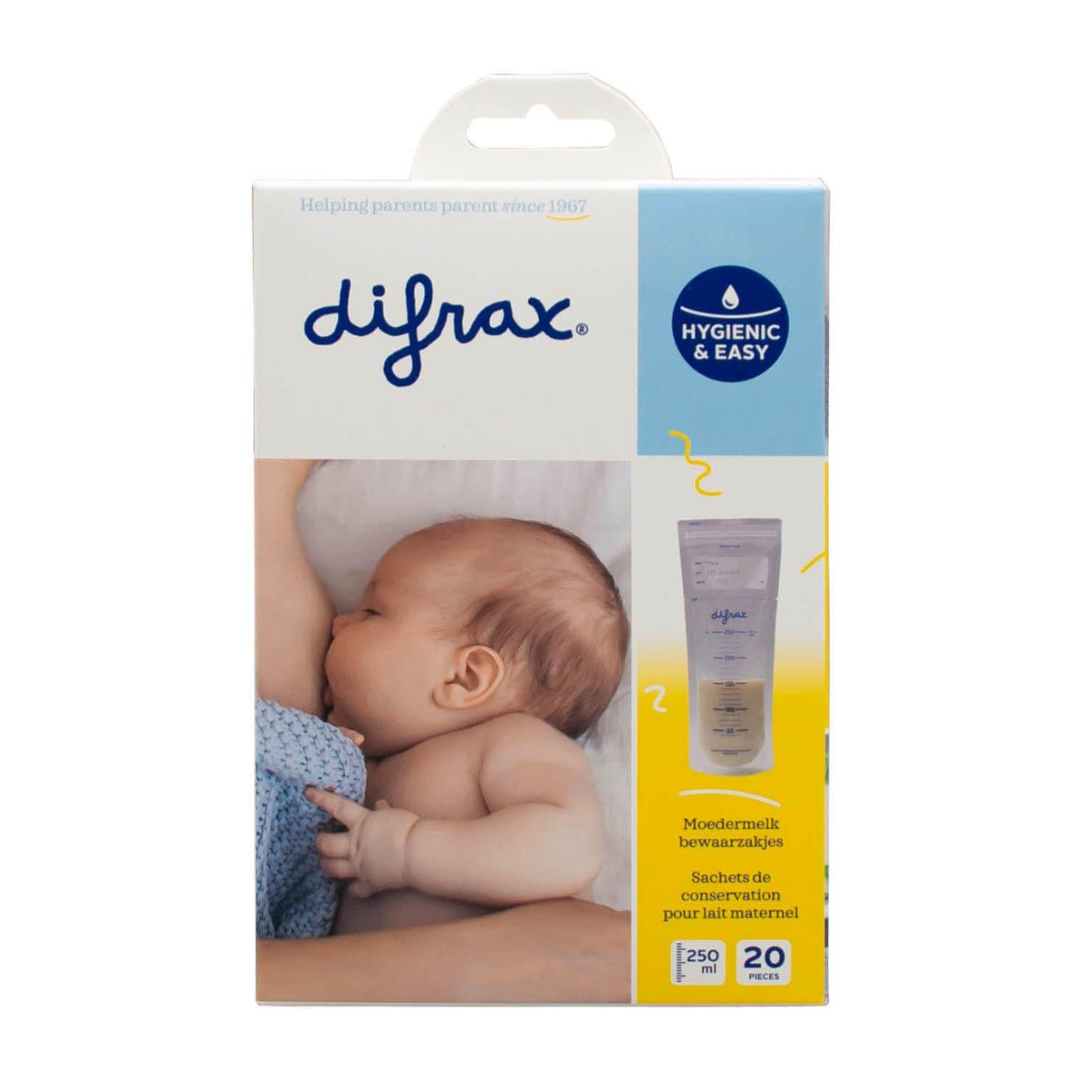 difrax-sachets-de-conservation-de-lait-maternel-20-unit-s-fond-autostable-fermet image 3