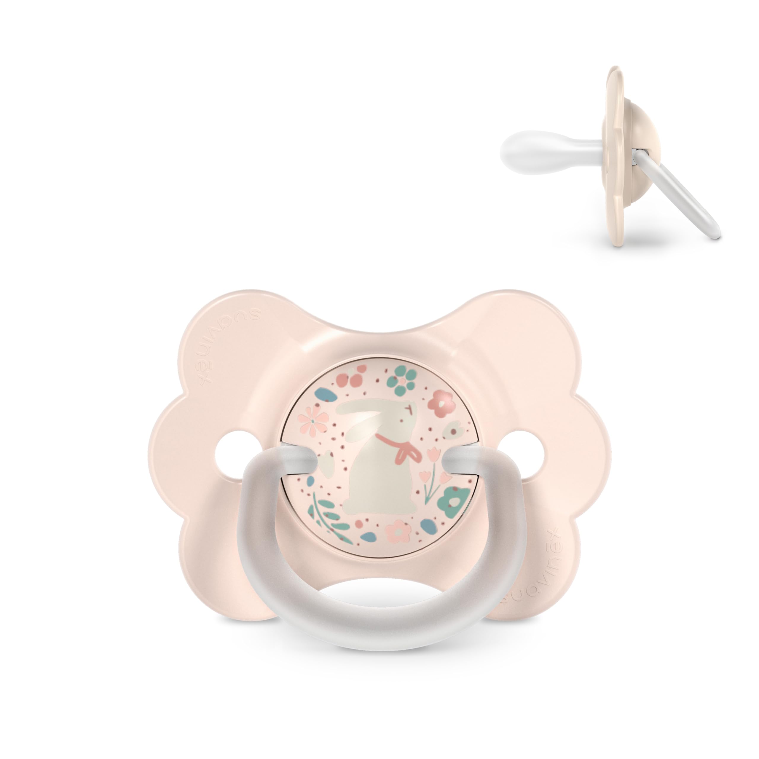 suavinex-wonder-sucette-b-b-0-6-mois-t-tine-sym-trique-sx-pro-silicone-bouclier- image 1