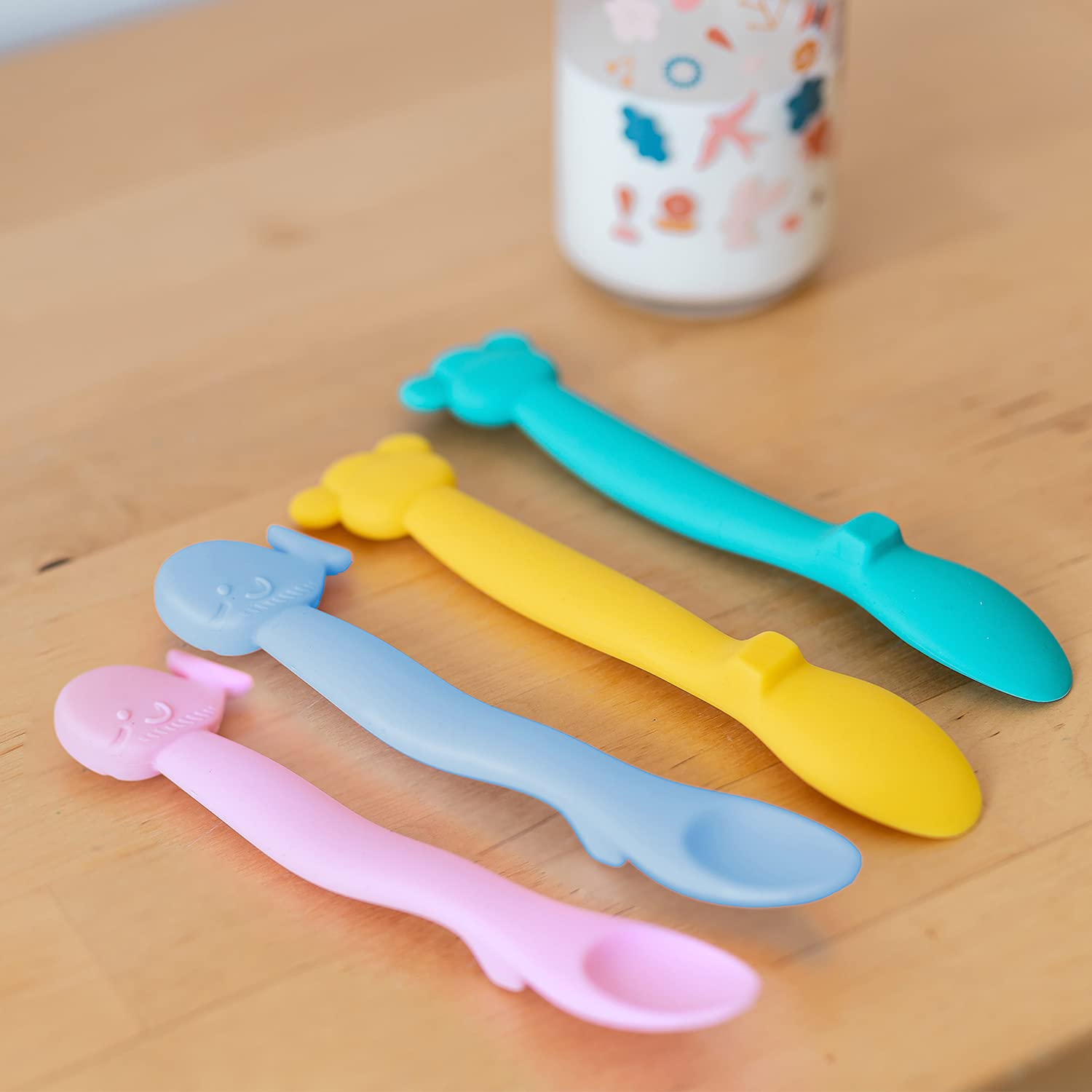 suavinex-cuill-re-en-silicone-souple-pour-b-b-4-mois-manche-long-multi-angles-an image 6
