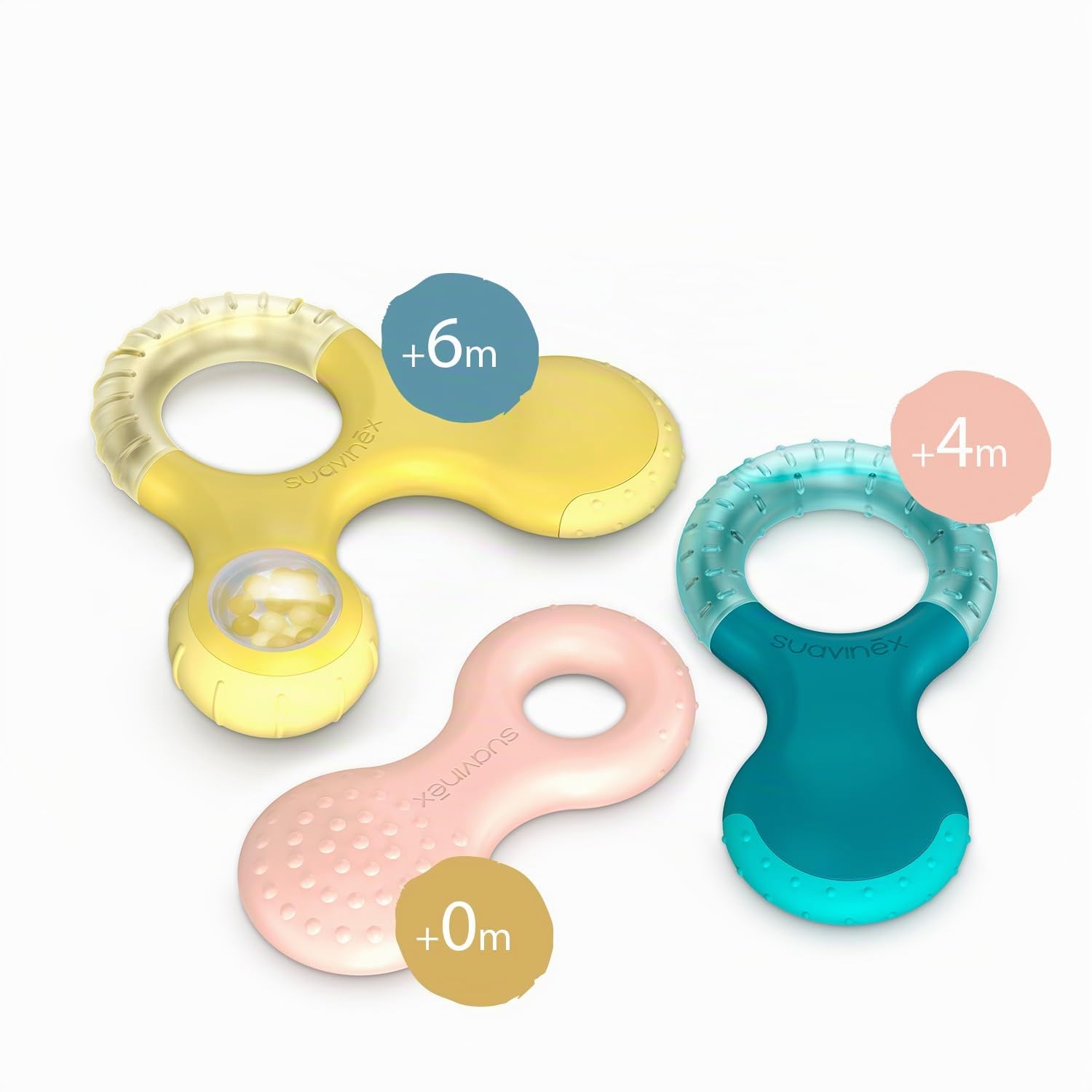 suavinex-anneau-de-dentition-en-gomme-tape-1-0-mois-jaune-pour-incisives image 5