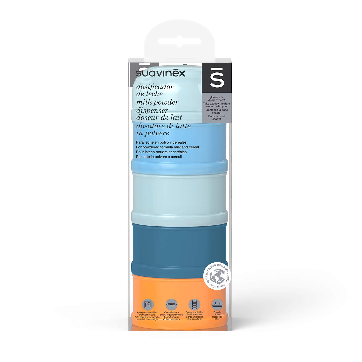 suavinex-bo-te-doseuse-de-lait-en-poudre-4-compartiments-et-bec-verseur-for-t-bl image 2