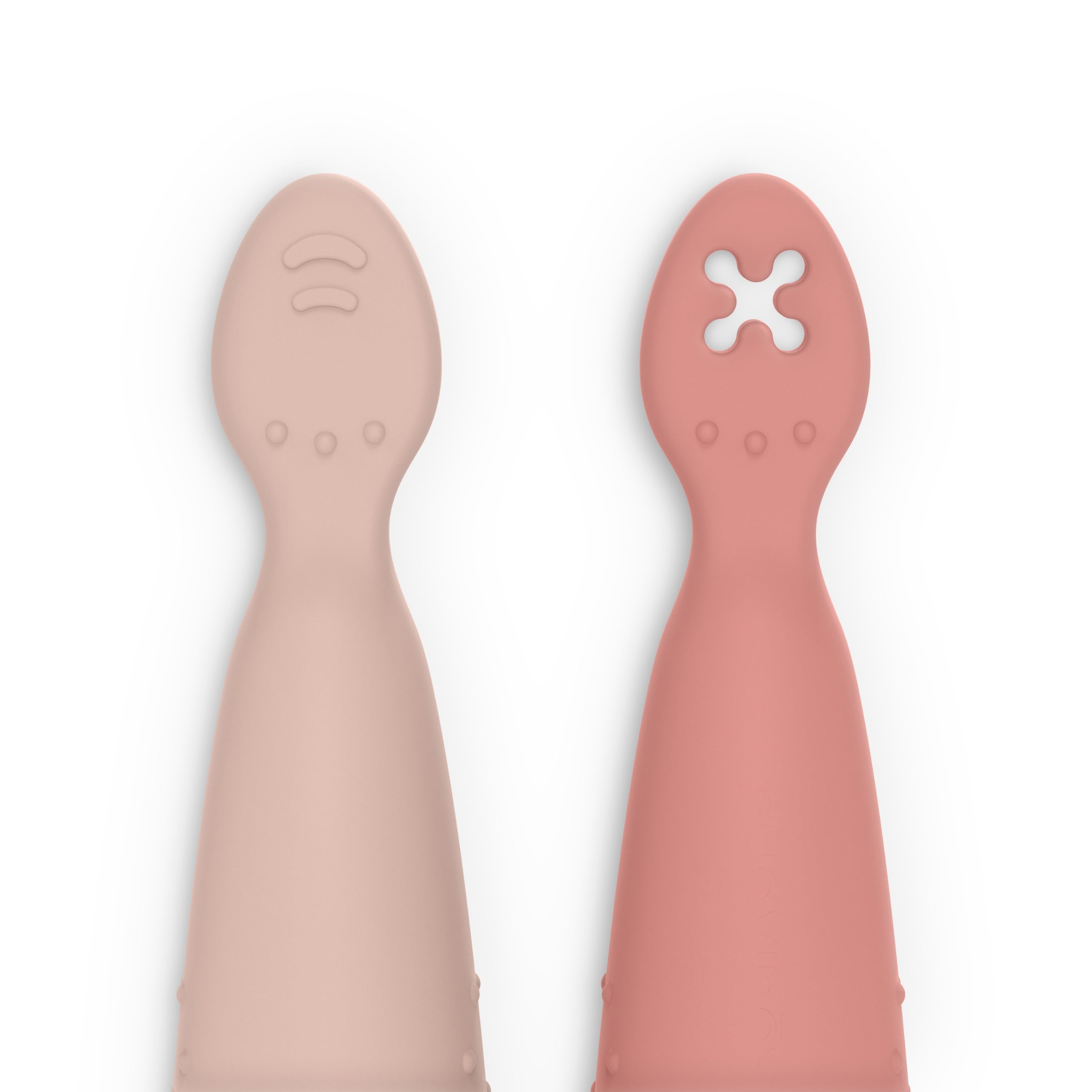 suavinex-pack-de-2-pr-cuill-res-d-apprentissage-en-silicone-pointe-plate-textur- image 3