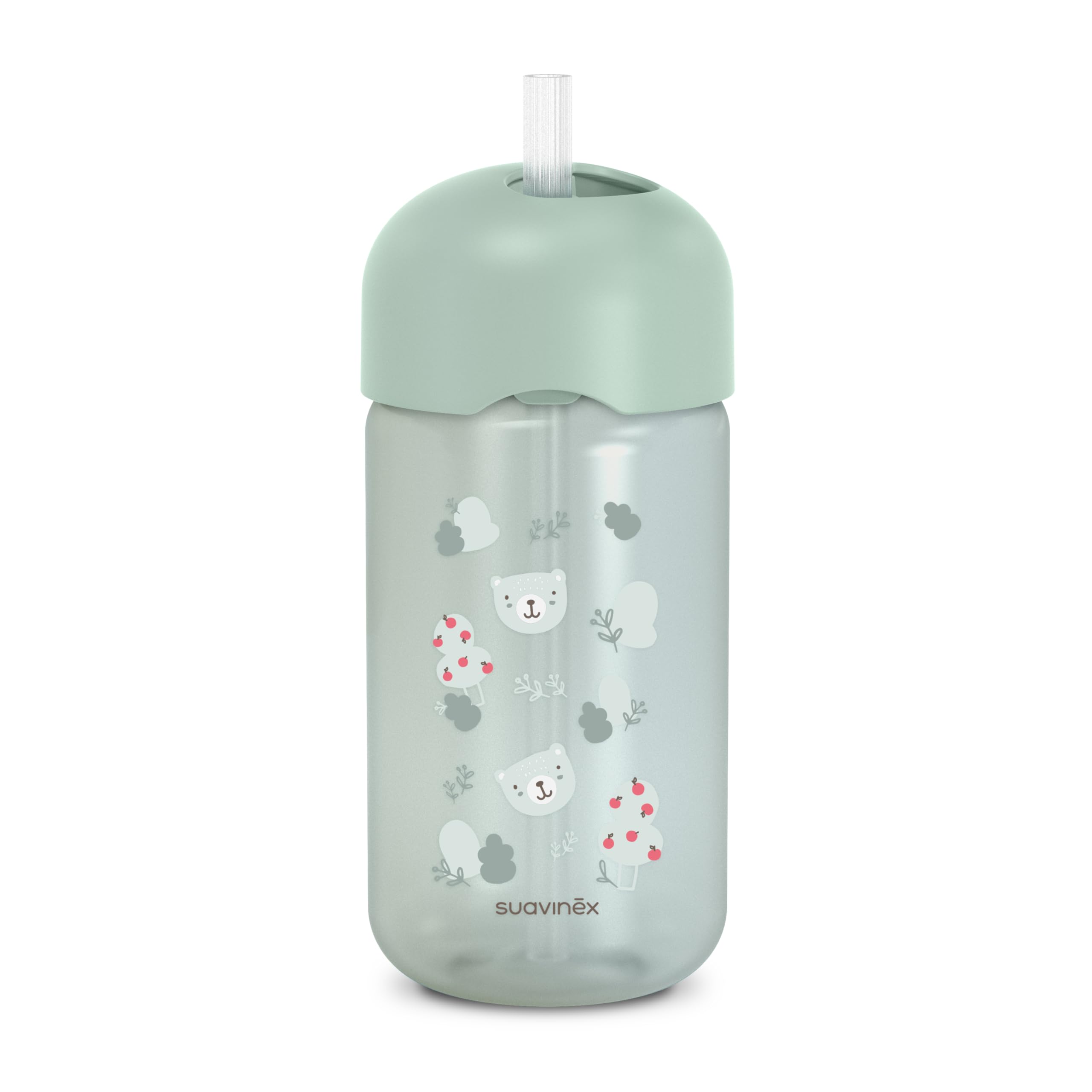 suavinex-gourde-paille-b-b-340-ml-anti-goutte-paille-silicone-flexible-r-sistant image 5