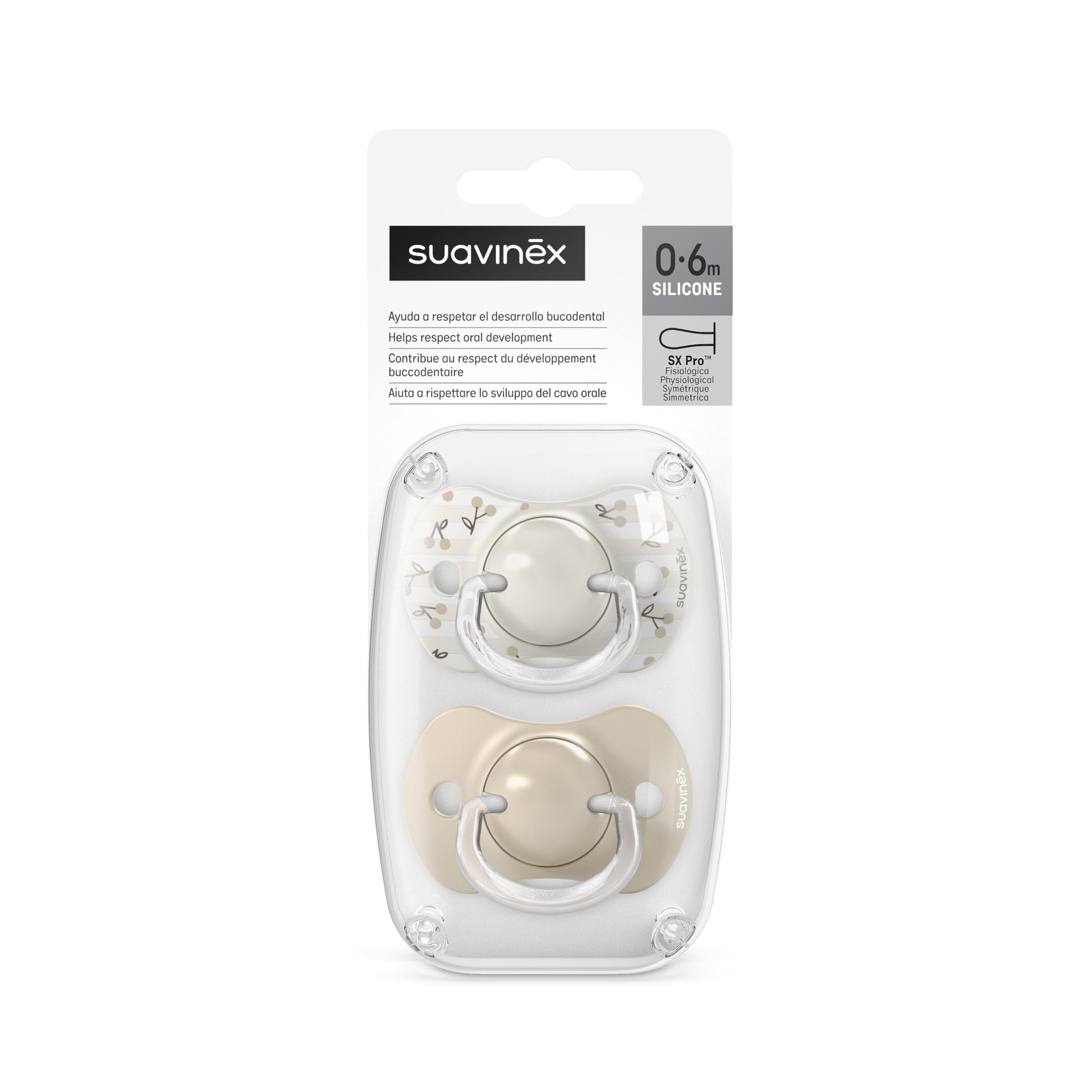 suavinex-lot-de-2-sucettes-0-6-mois-t-tine-sym-trique-silicone-sx-pro-plate-et-r image 6