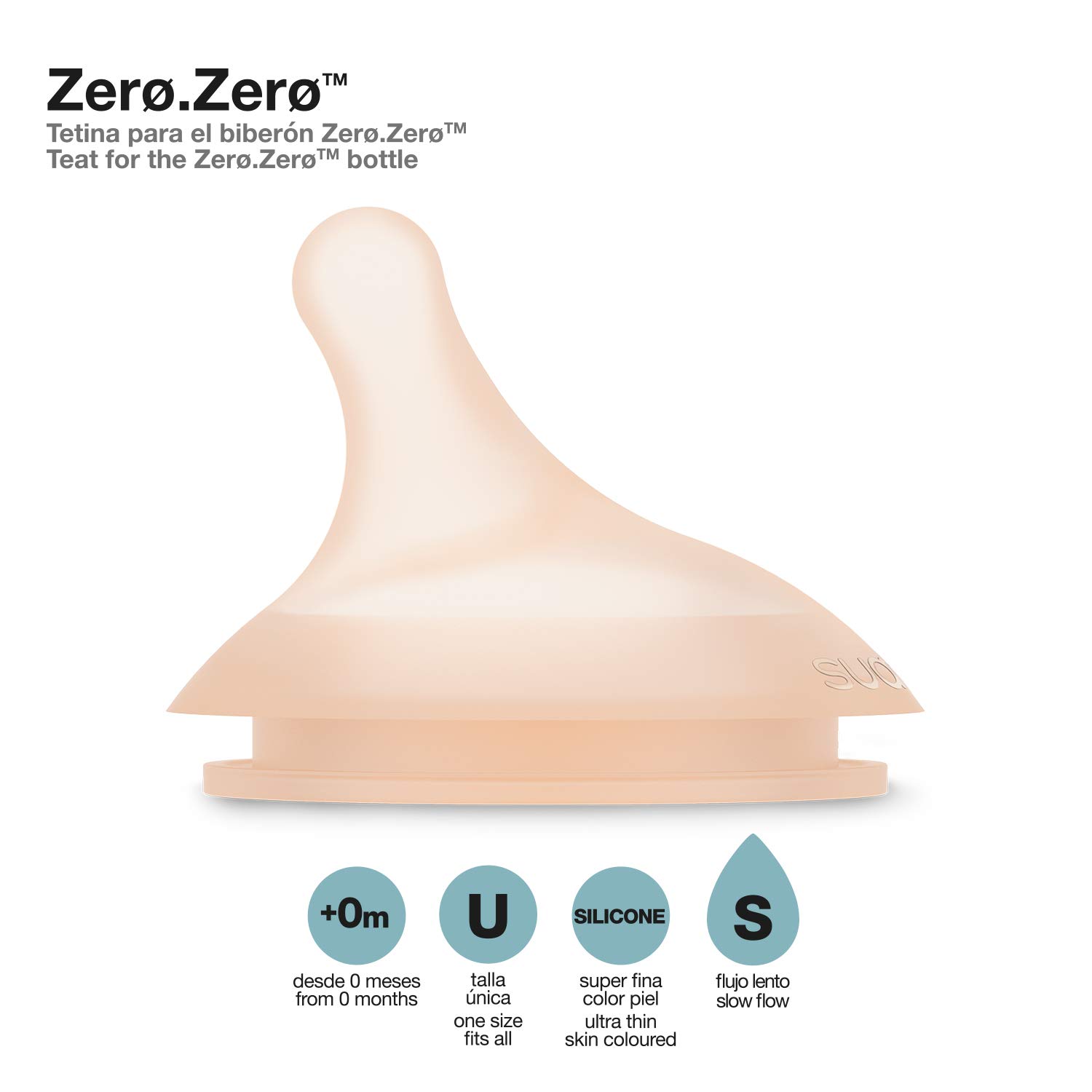 suavinex-lot-de-2-t-tines-biberon-anti-colique-zero-zero-d-bit-lent-s-silicone-0 image 2