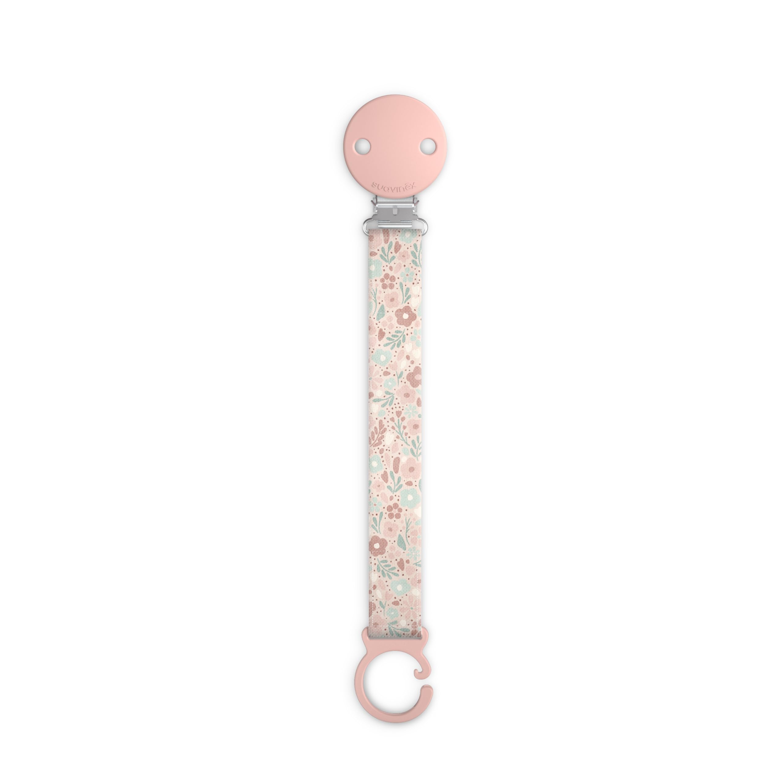 suavinex-attache-sucette-en-tissu-wonderland-rose-lapin-cha-ne-r-versible-avec-c image 6