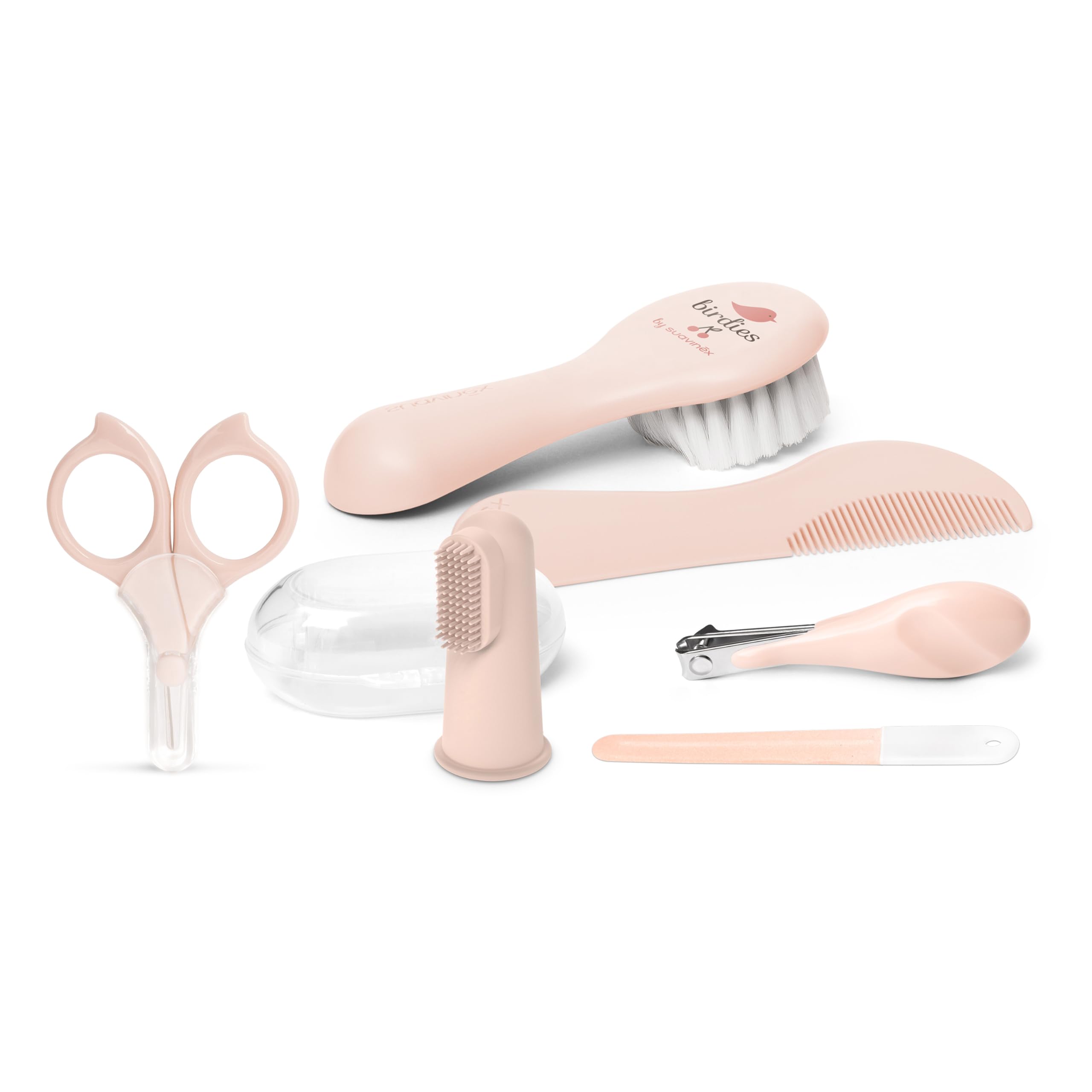 suavinex-trousse-de-soin-b-b-6-pi-ces-set-toilette-naissance-hygge-brosse-peigne image 3