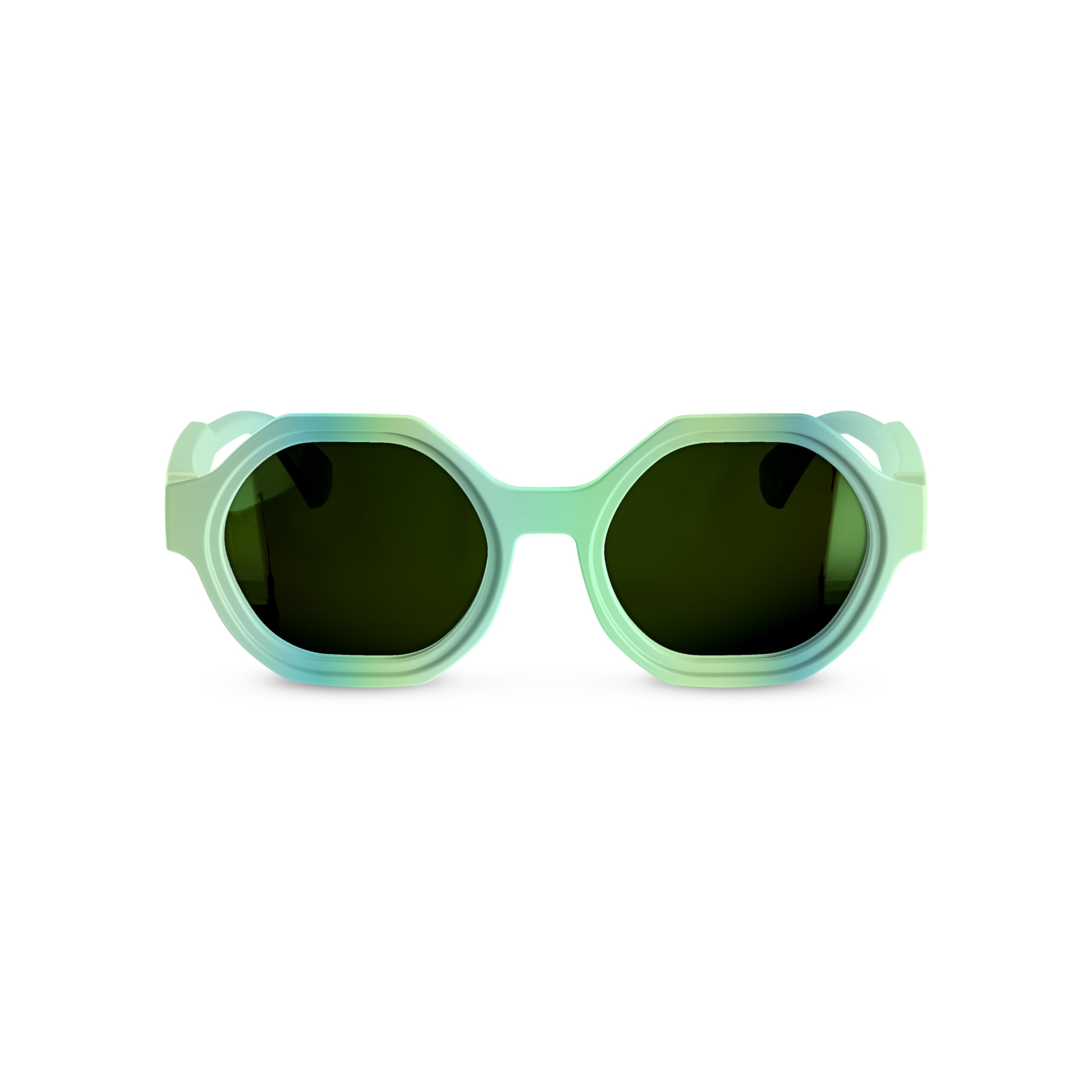 suavinex-studio-2026-lunettes-de-soleil-enfants-hexagonales-vert-3-8-ans-polaris image 1