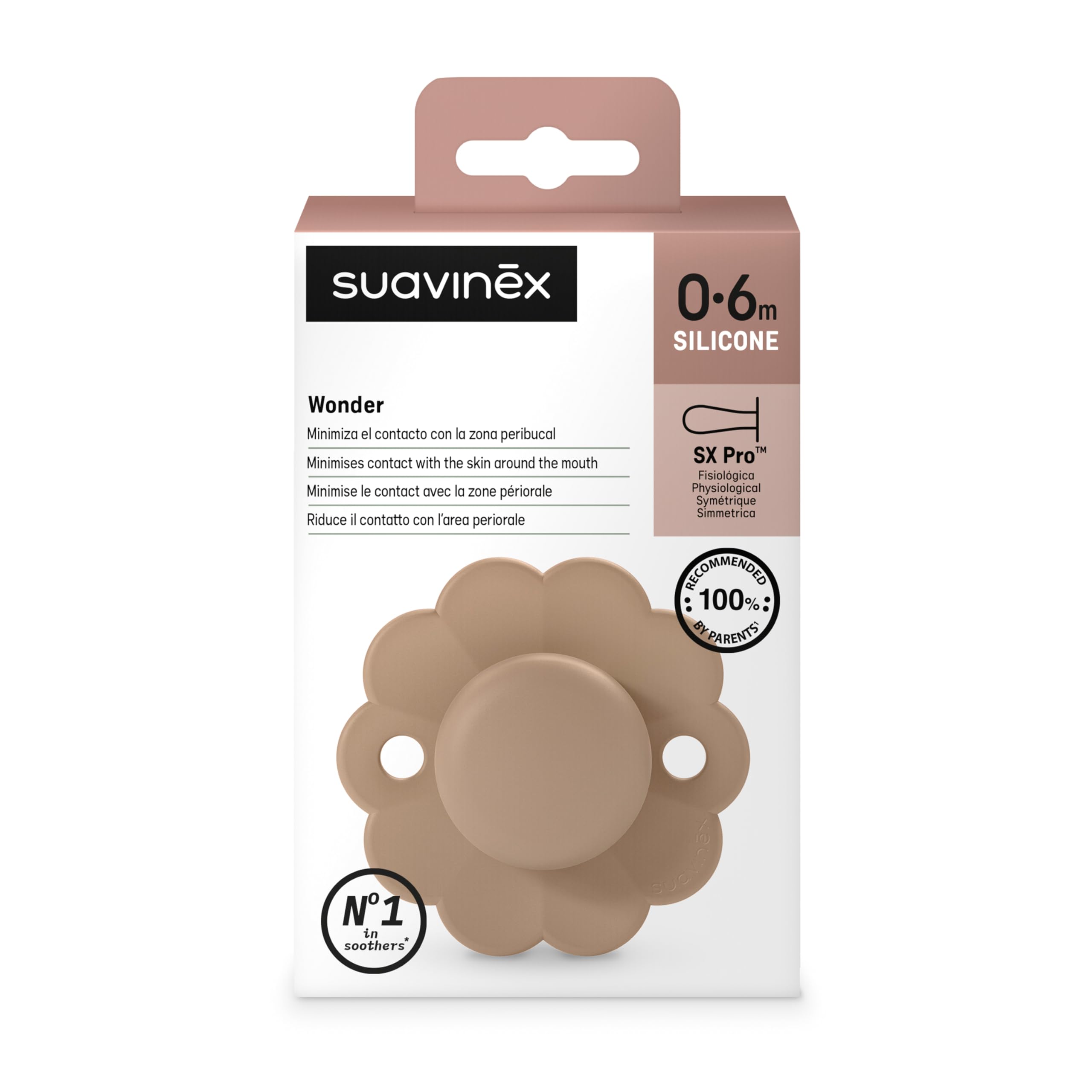 suavinex-wonder-sucette-ronde-sx-pro-sans-anneau-silicone-sabl-0-6-mois-wonder-c image 3
