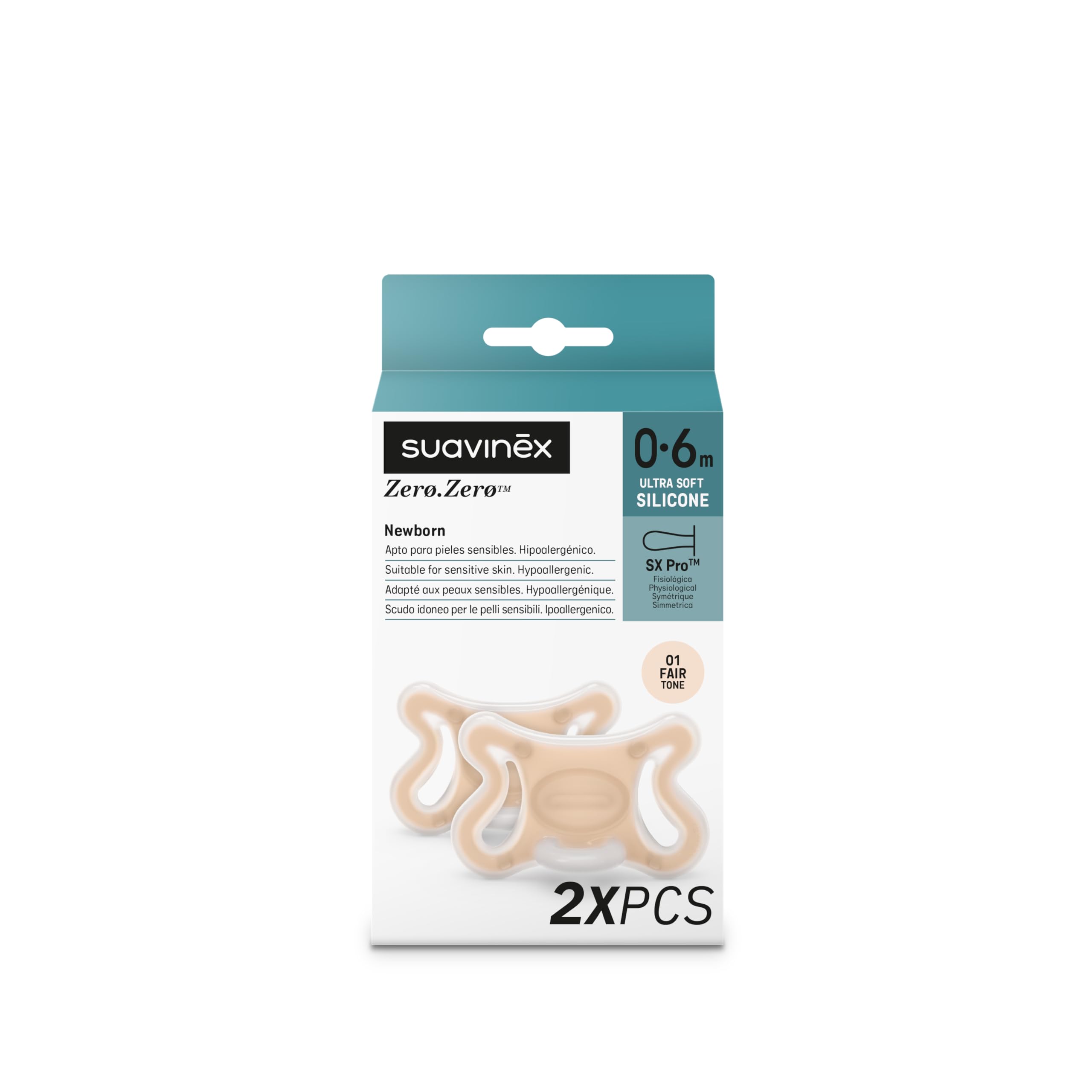 suavinex-zero-zero-pack-2-sucettes-nouveau-n-0-6-mois-t-tine-sx-pro-hypoallerg-n image 3