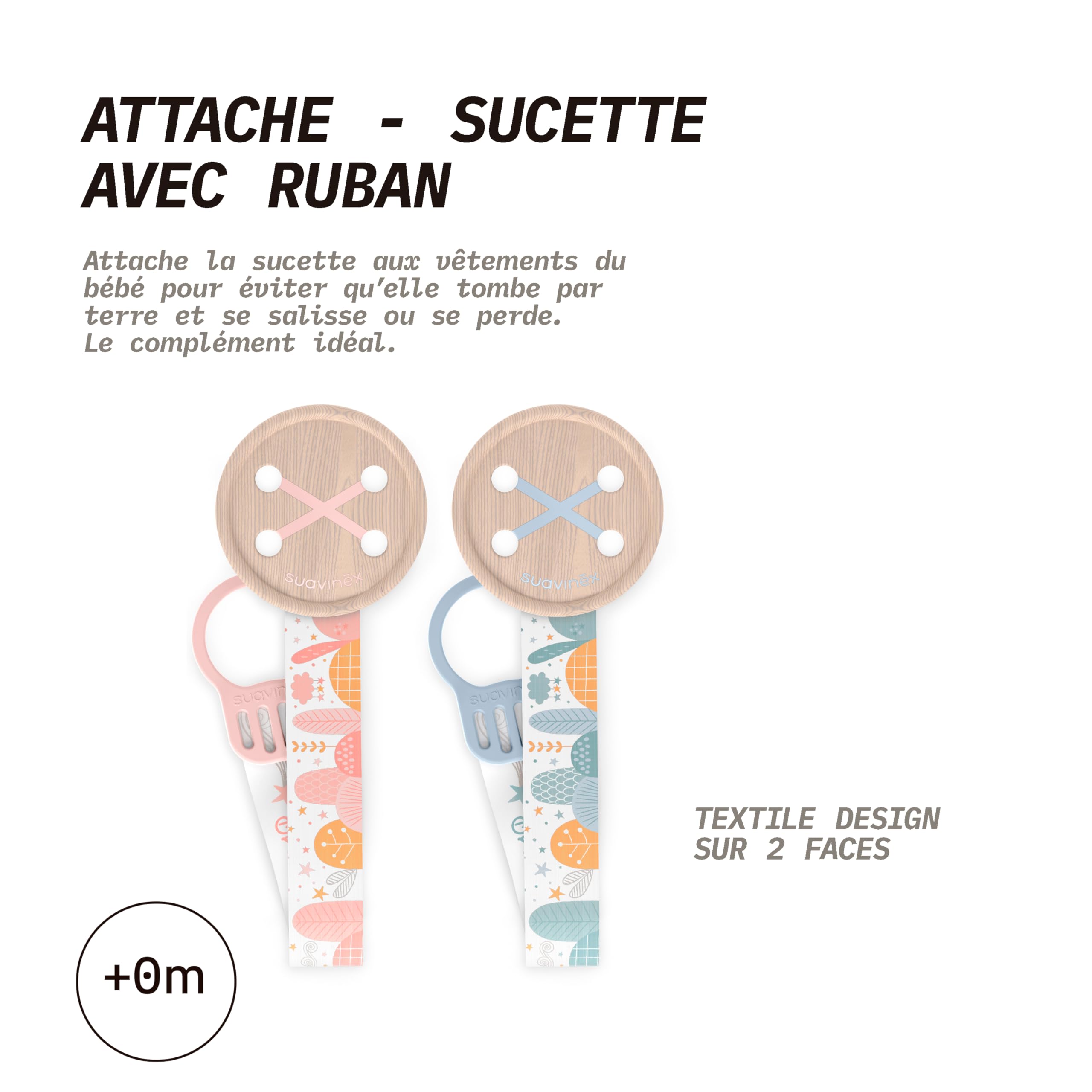 suavinex-attache-sucettes-avec-ruban-textile-cha-ne-de-sucette-double-face-0-moi image 3