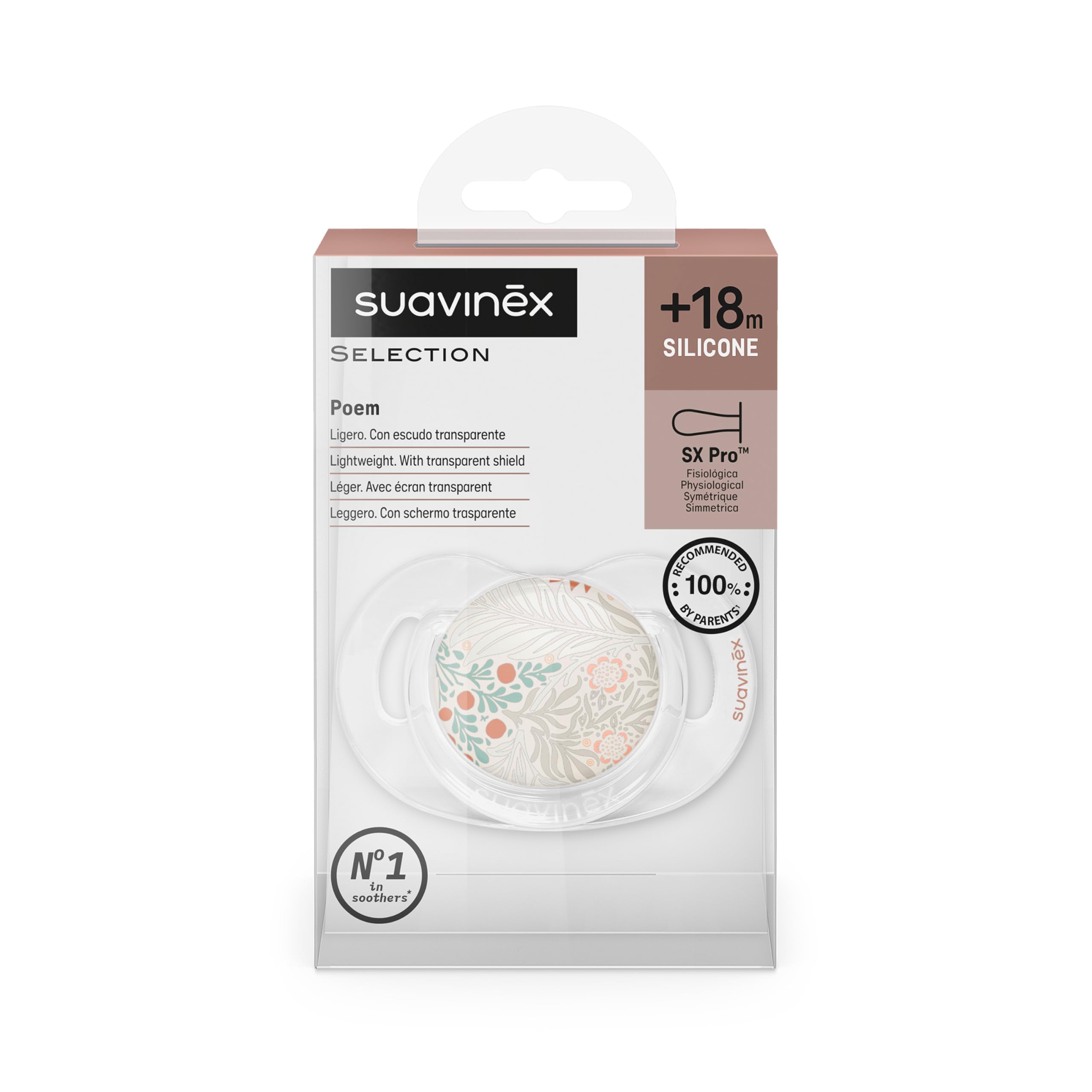 suavinex-poetry-sucette-sx-pro-18-mois-t-tine-sym-trique-plate-et-r-versible-en- image 4