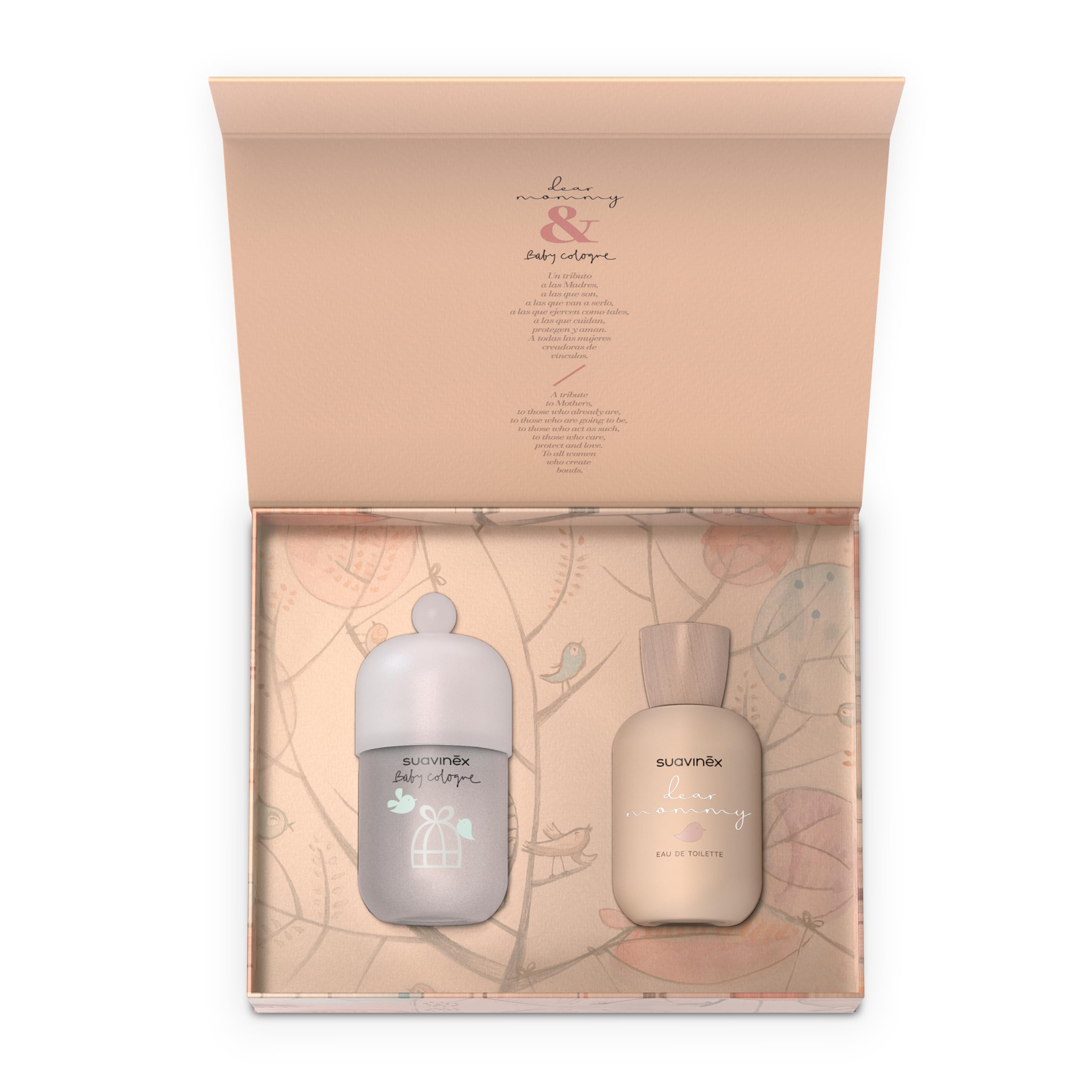 suavinex-coffret-parfum-baby-cologne-100-ml-dear-mommy-100-ml-duo-eau-de-cologne image 1