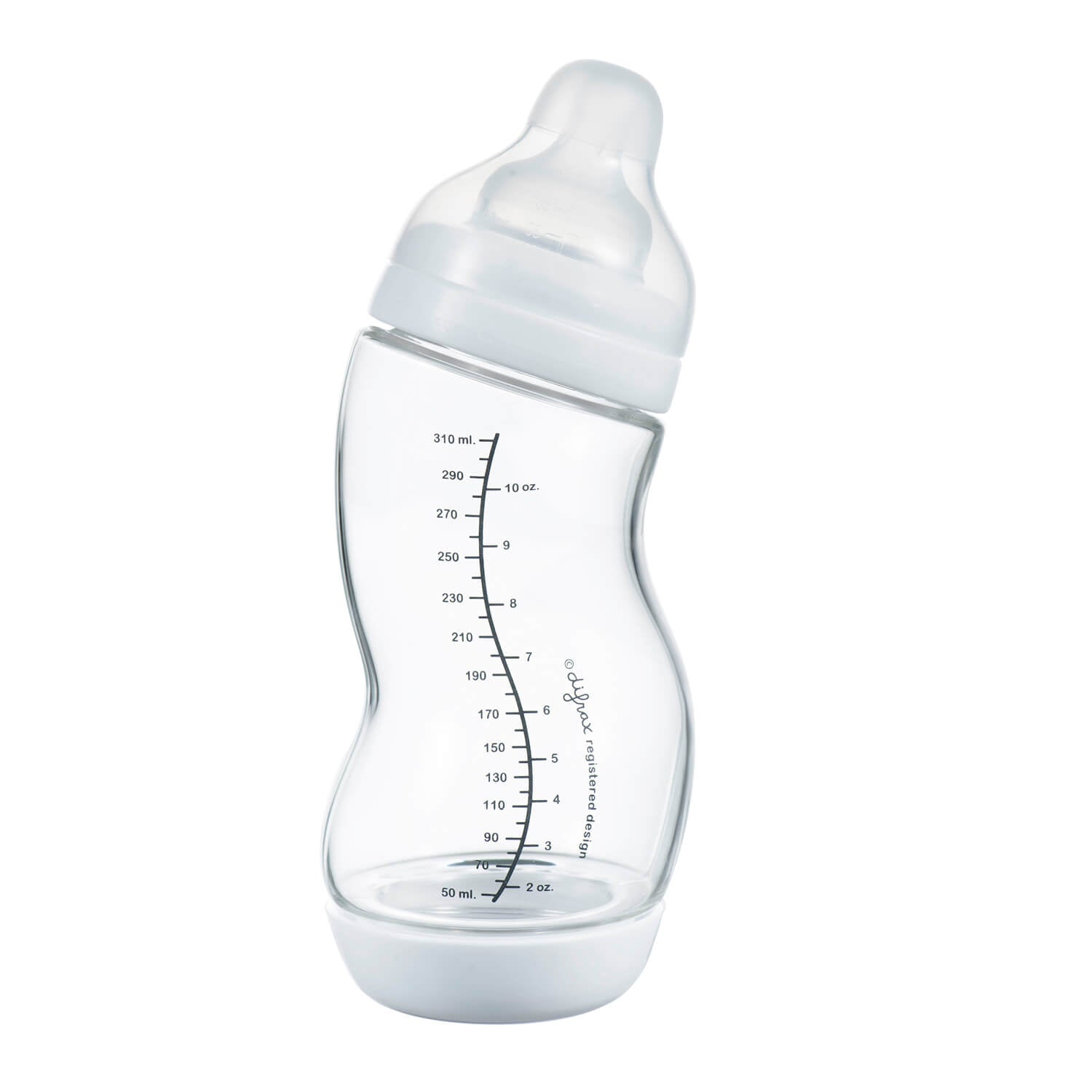 difrax-s-biberon-en-verre-wide-310-ml-anti-colique-borosilicate-compatible-t-tin image 3