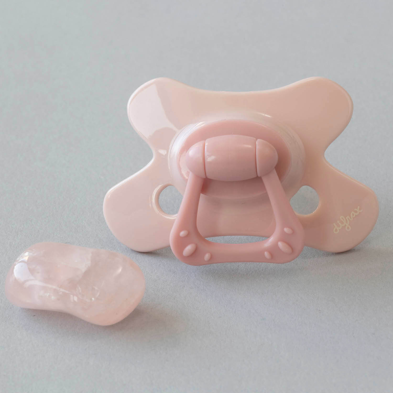 difrax-sucette-dental-6-mois-gems-green-jade-pink-opal-lot-de-4-t-tine-dentaire image 3